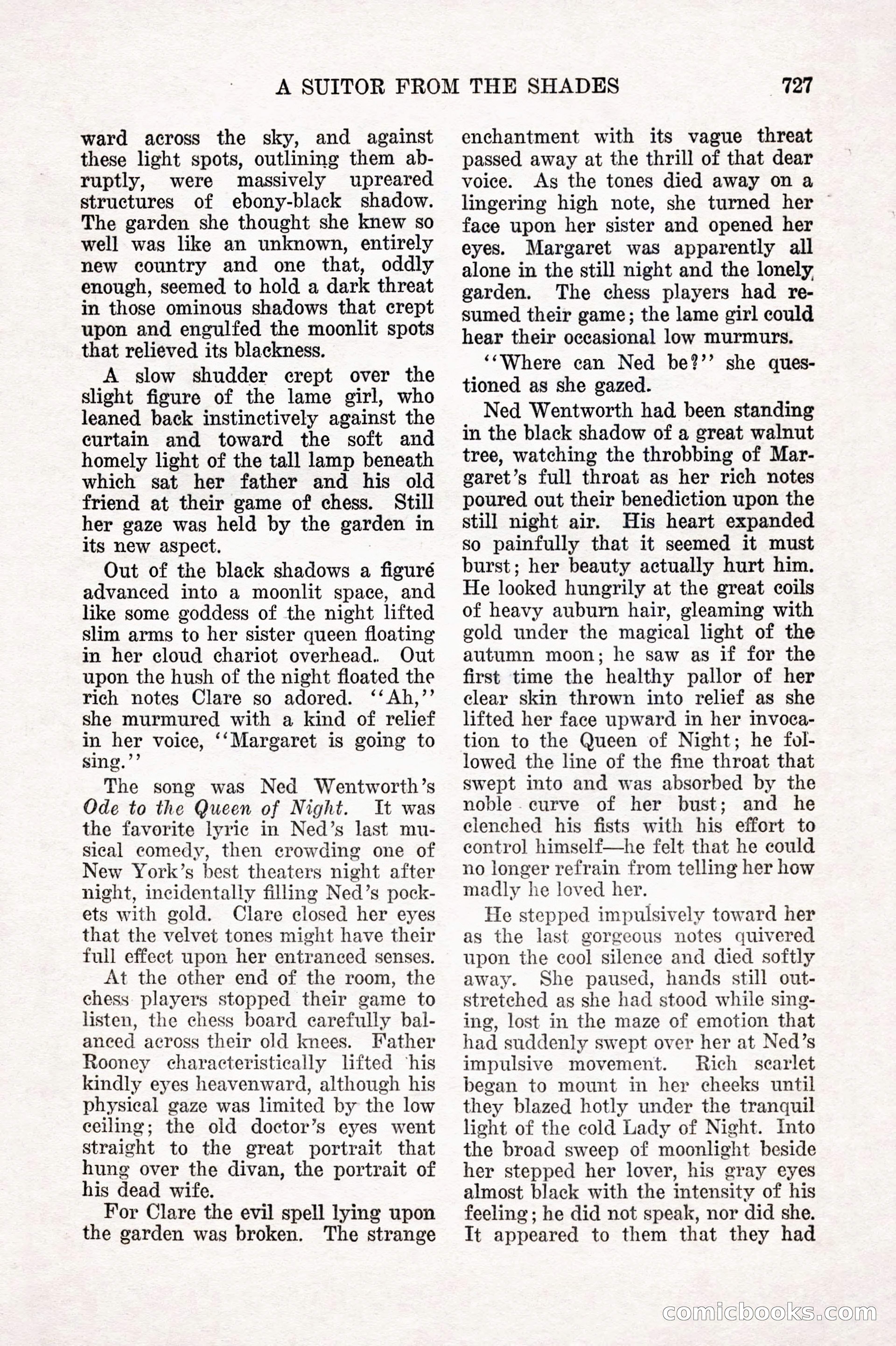 Weird Tales, Vol. IX, No. 6 — page 9 of 148