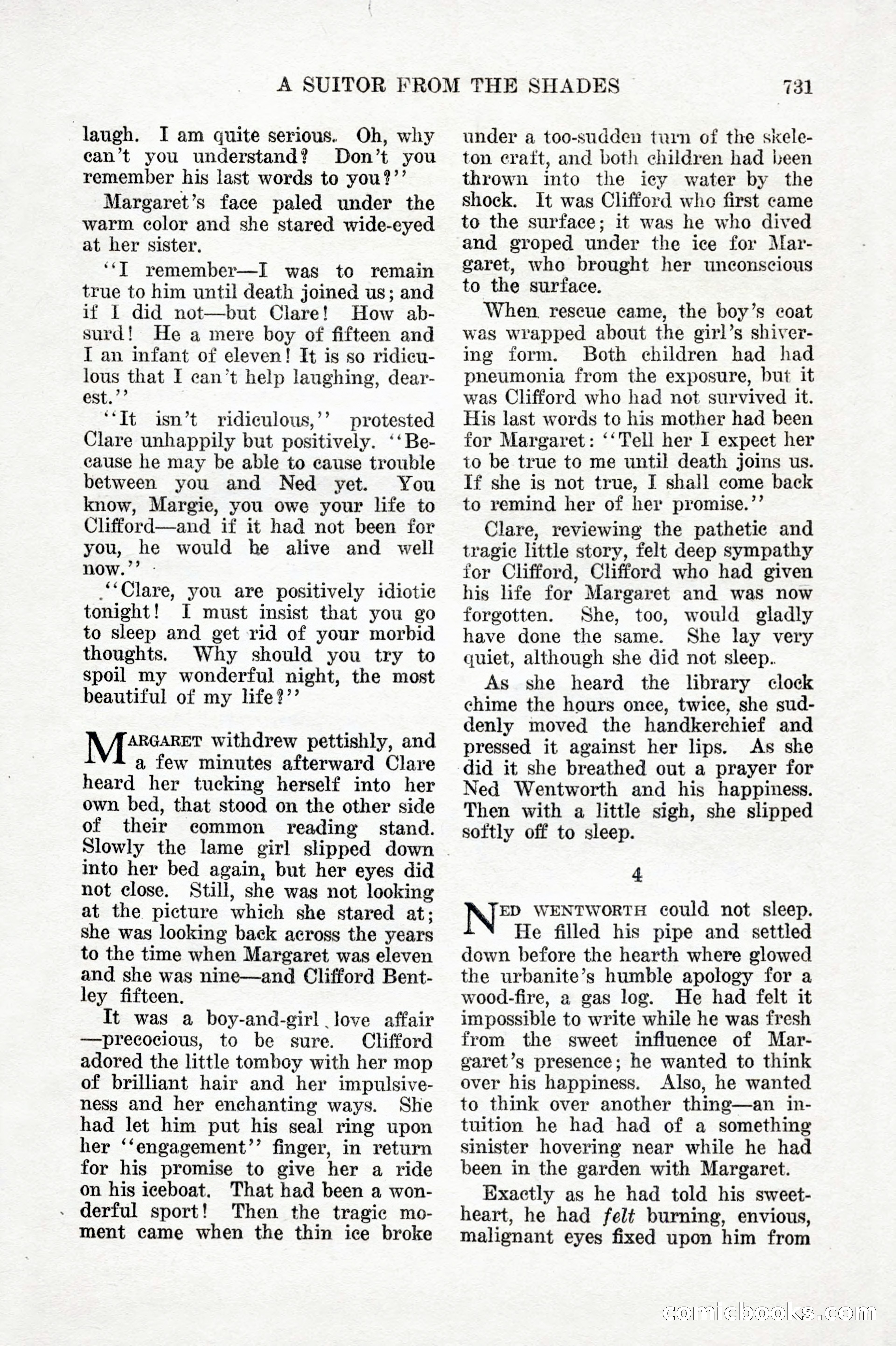 Weird Tales, Vol. IX, No. 6 — page 13 of 148
