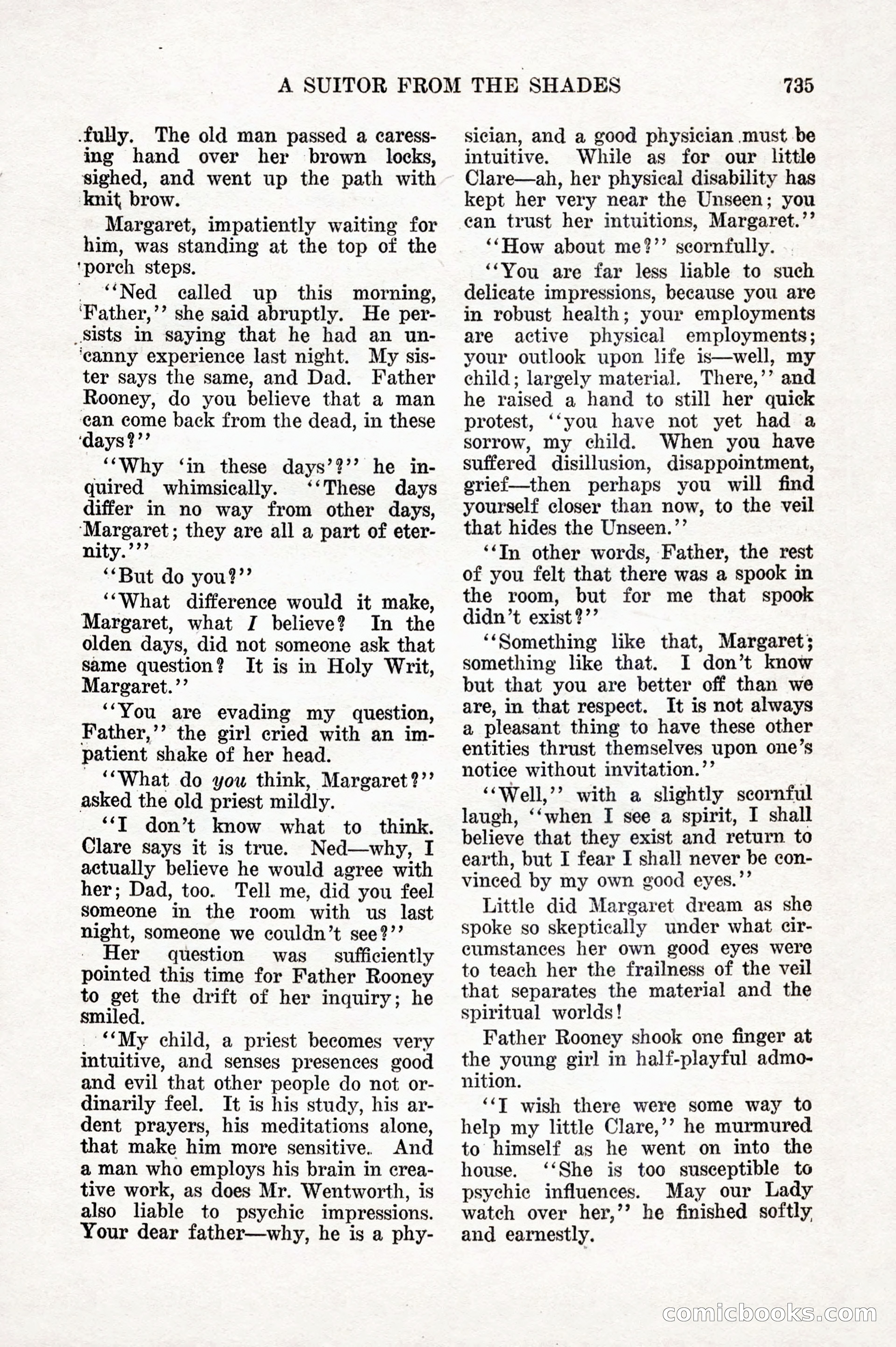 Weird Tales, Vol. IX, No. 6 — page 17 of 148