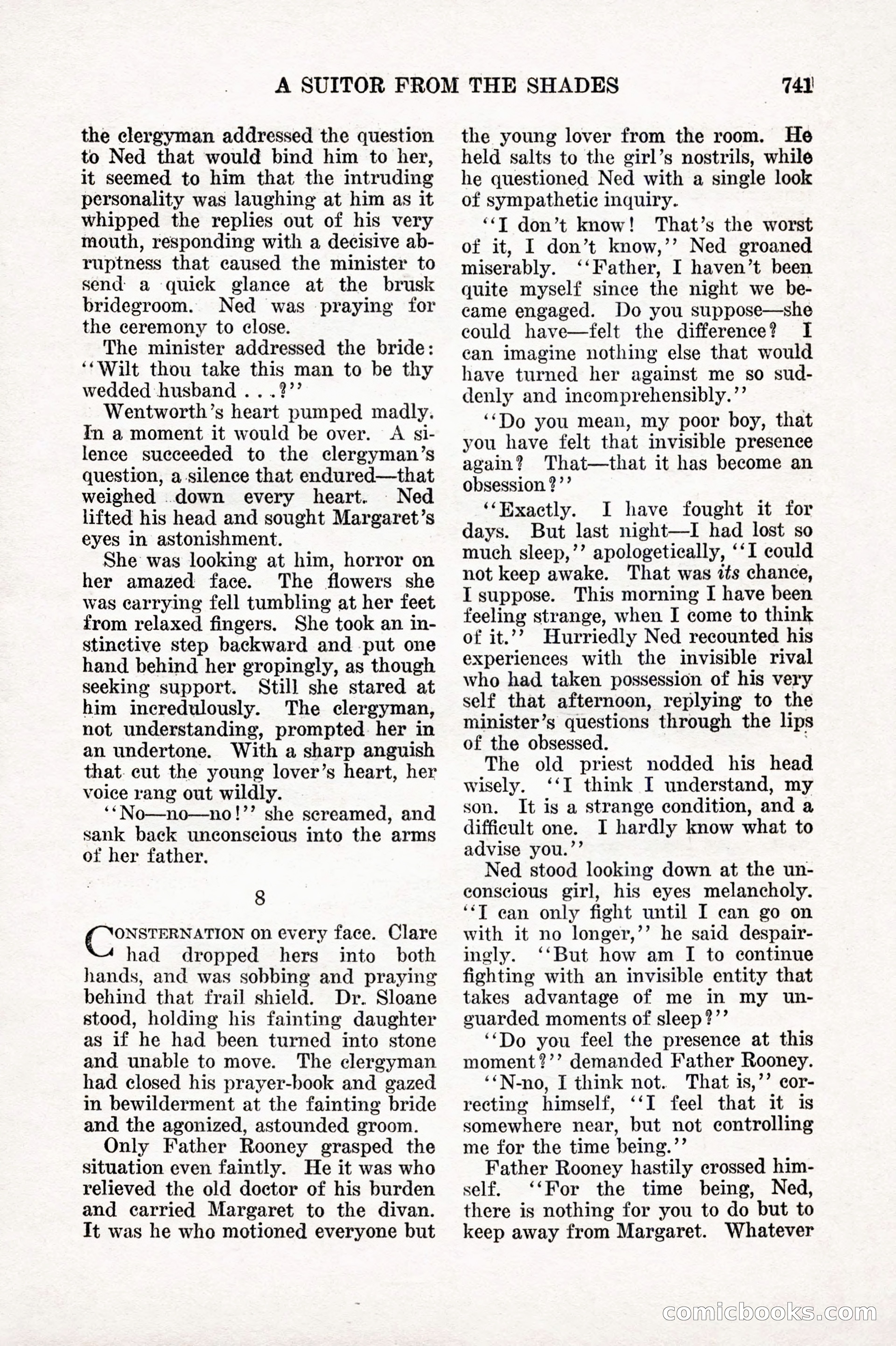 Weird Tales, Vol. IX, No. 6 — page 23 of 148