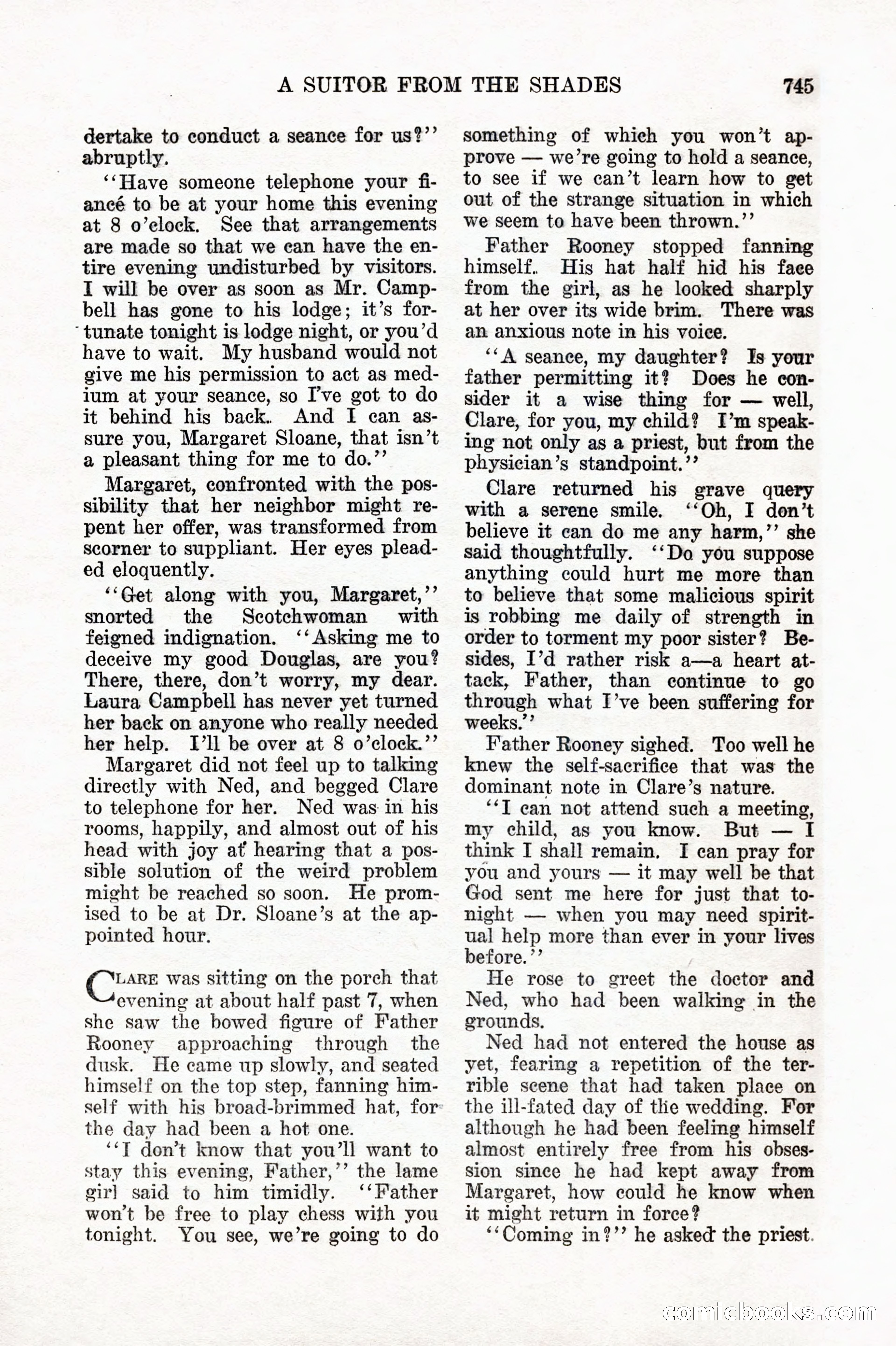 Weird Tales, Vol. IX, No. 6 — page 27 of 148