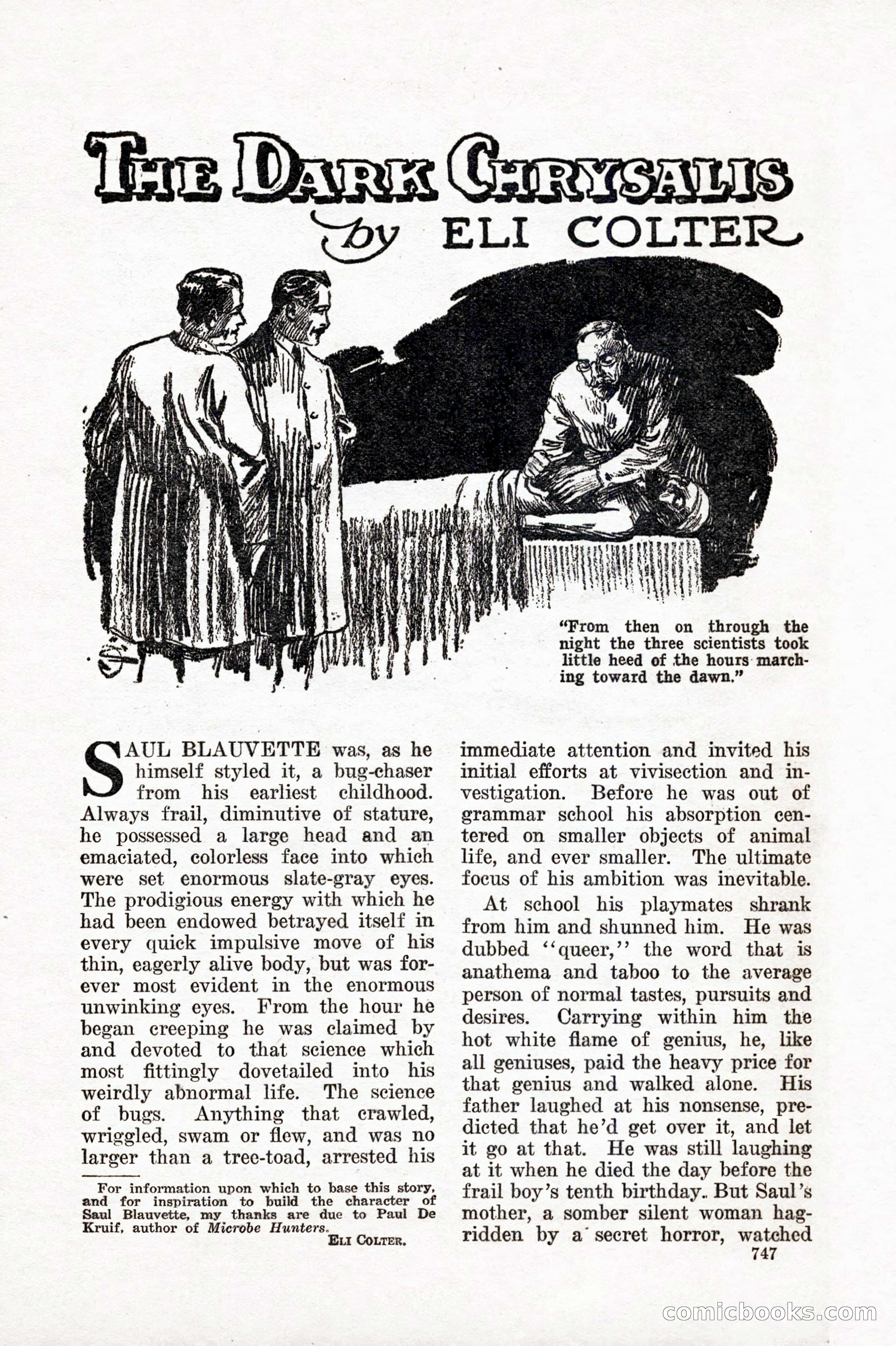 Weird Tales, Vol. IX, No. 6 — page 29 of 148