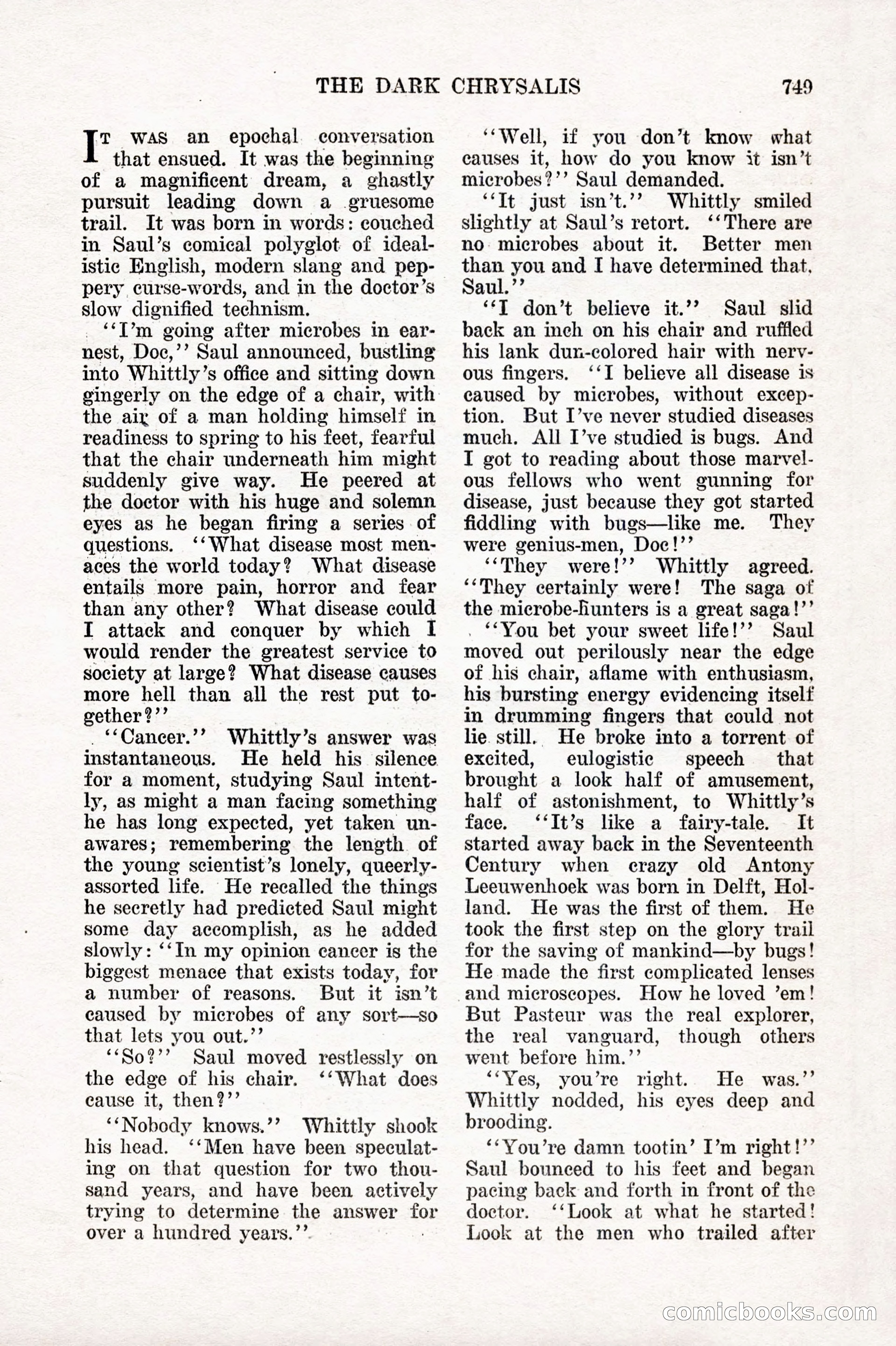 Weird Tales, Vol. IX, No. 6 — page 31 of 148