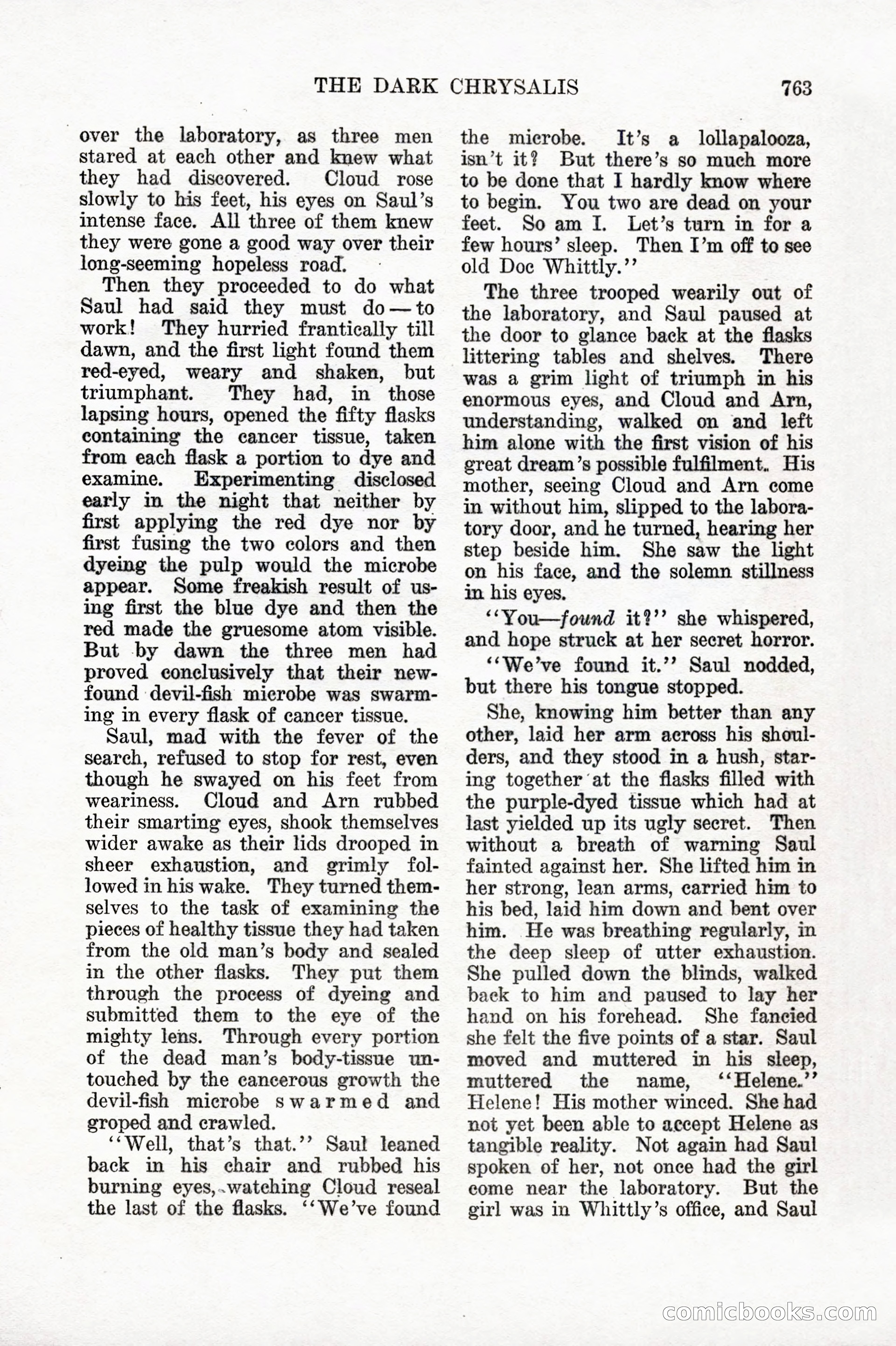 Weird Tales, Vol. IX, No. 6 — page 45 of 148