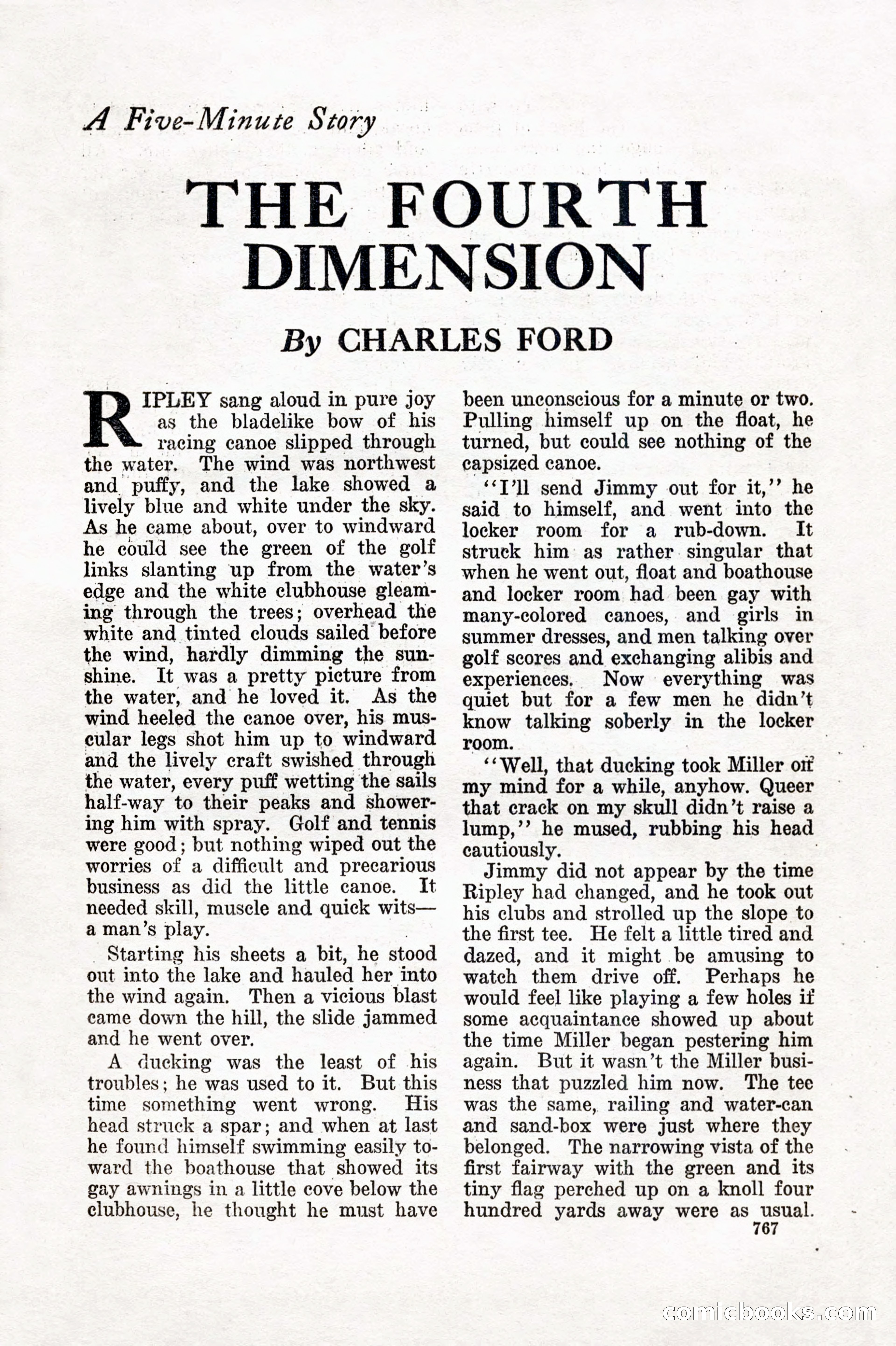 Weird Tales, Vol. IX, No. 6 — page 49 of 148