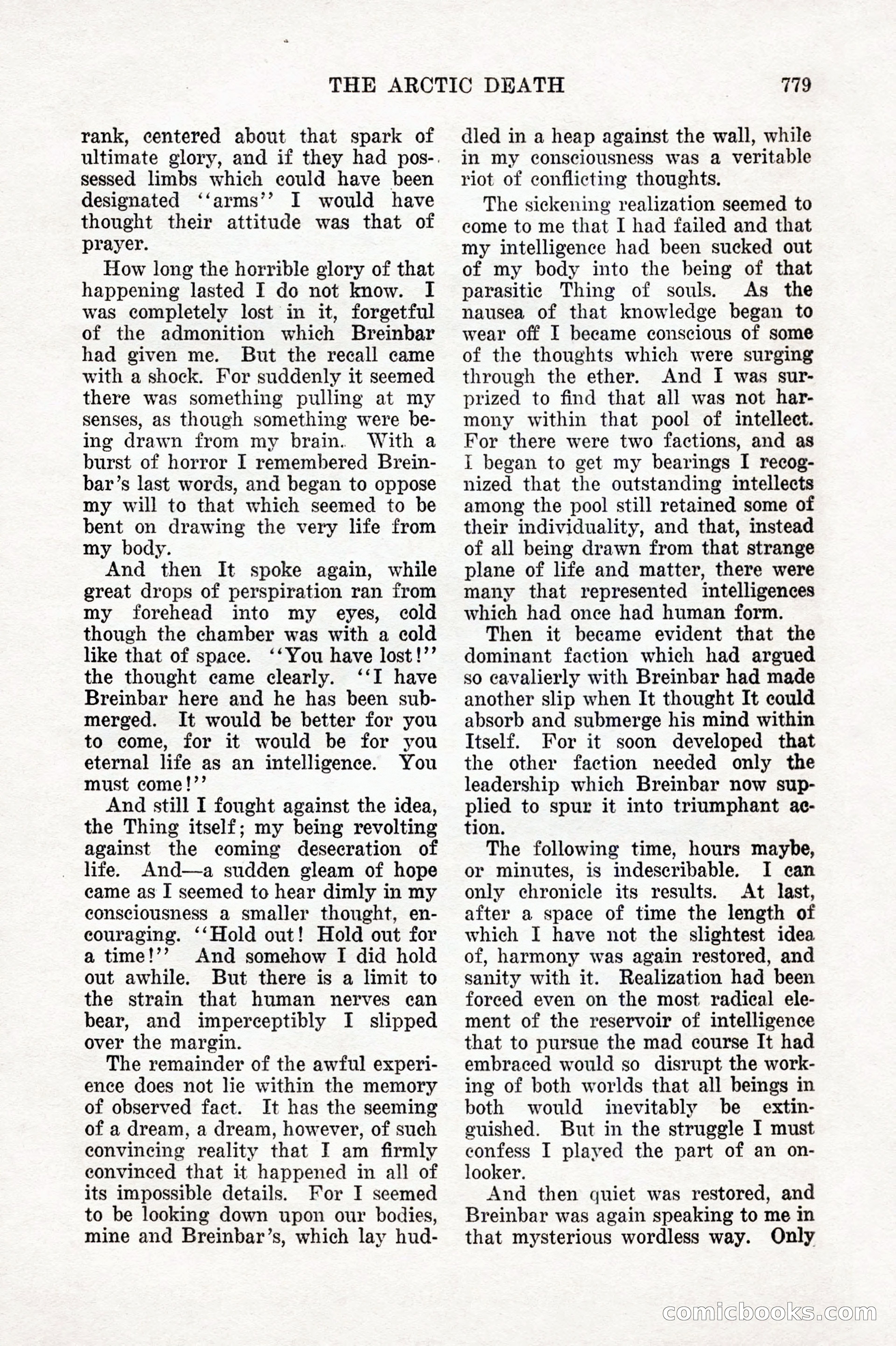 Weird Tales, Vol. IX, No. 6 — page 61 of 148