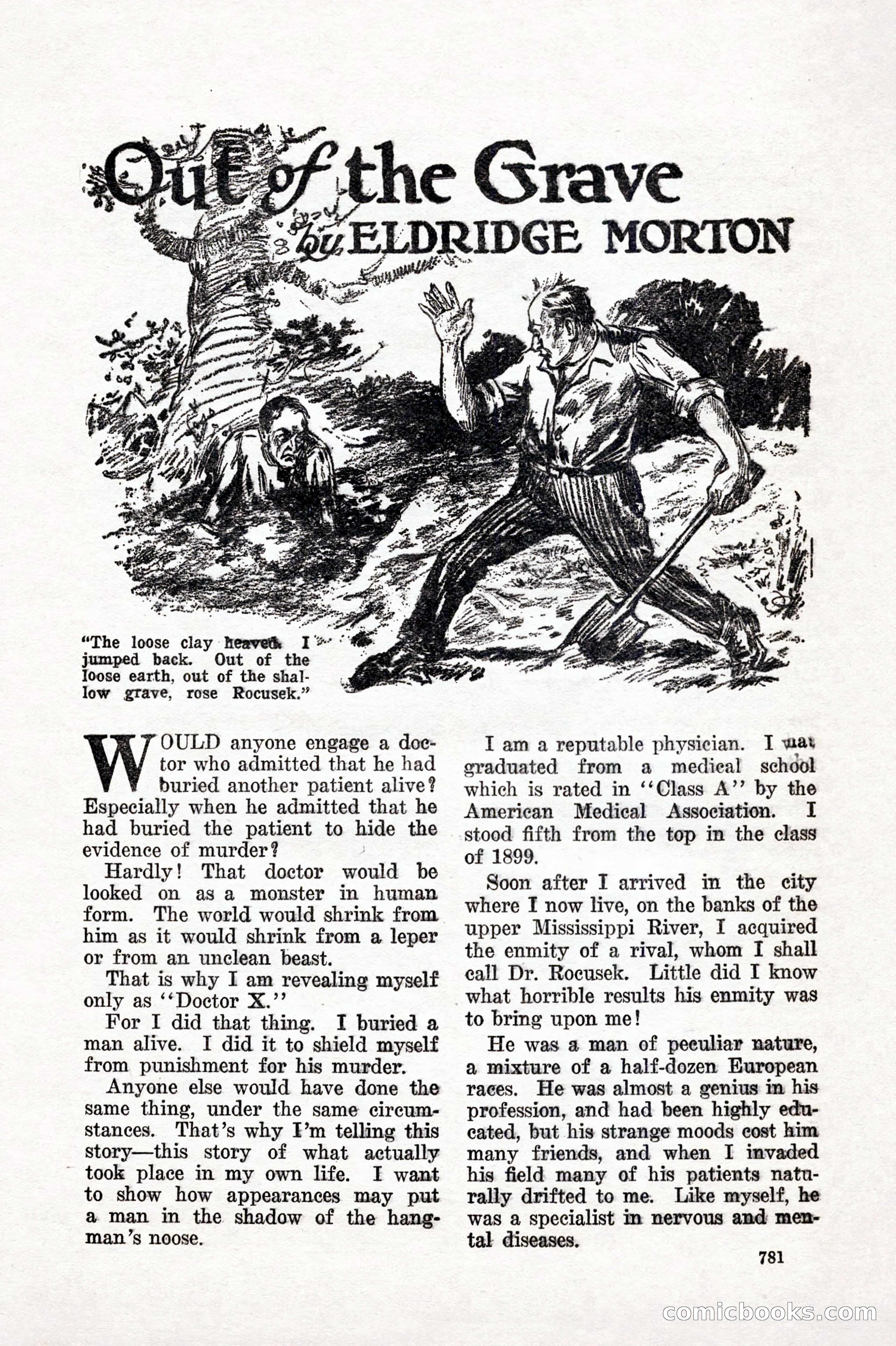 Weird Tales, Vol. IX, No. 6 — page 63 of 148