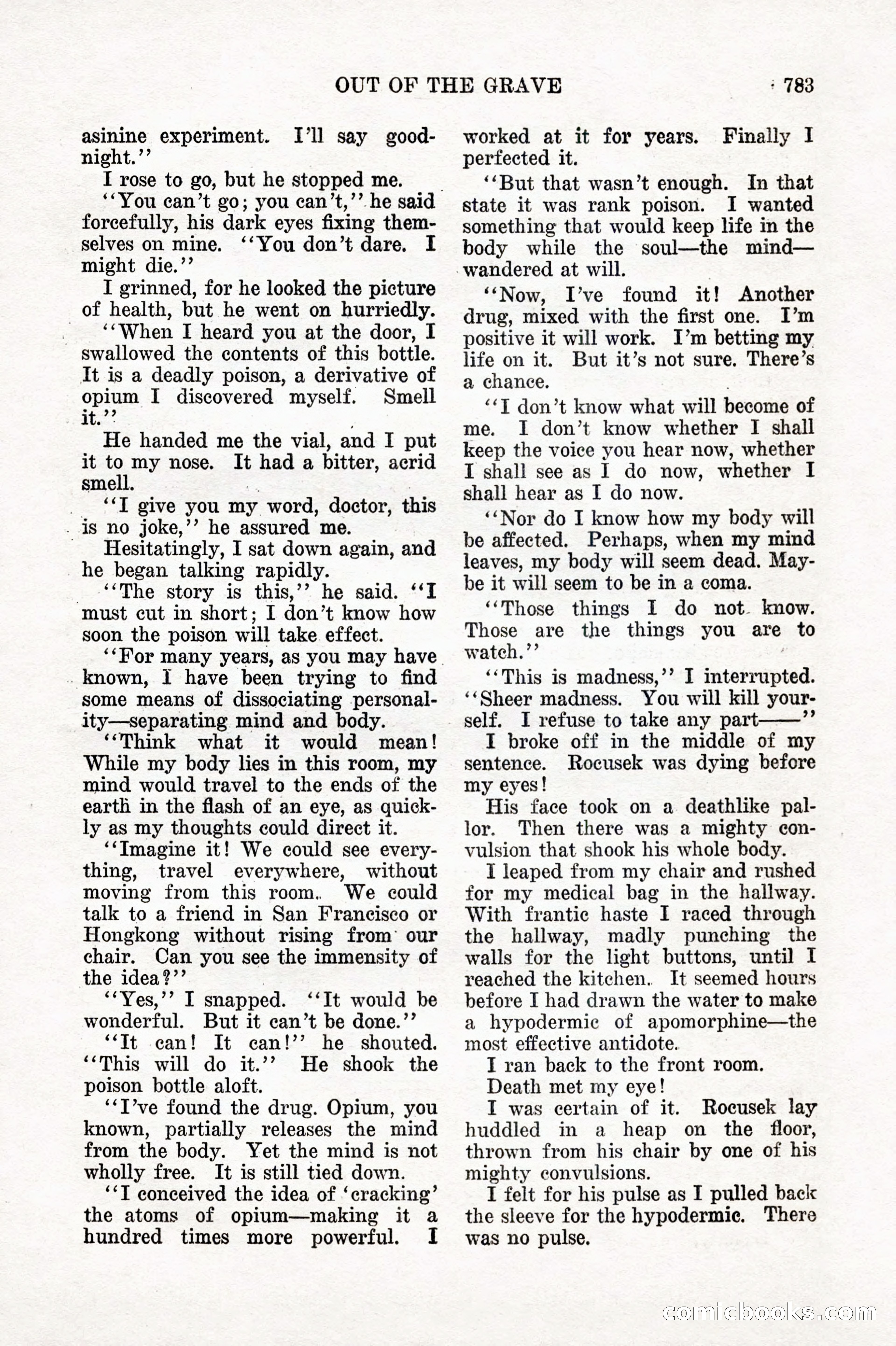 Weird Tales, Vol. IX, No. 6 — page 65 of 148