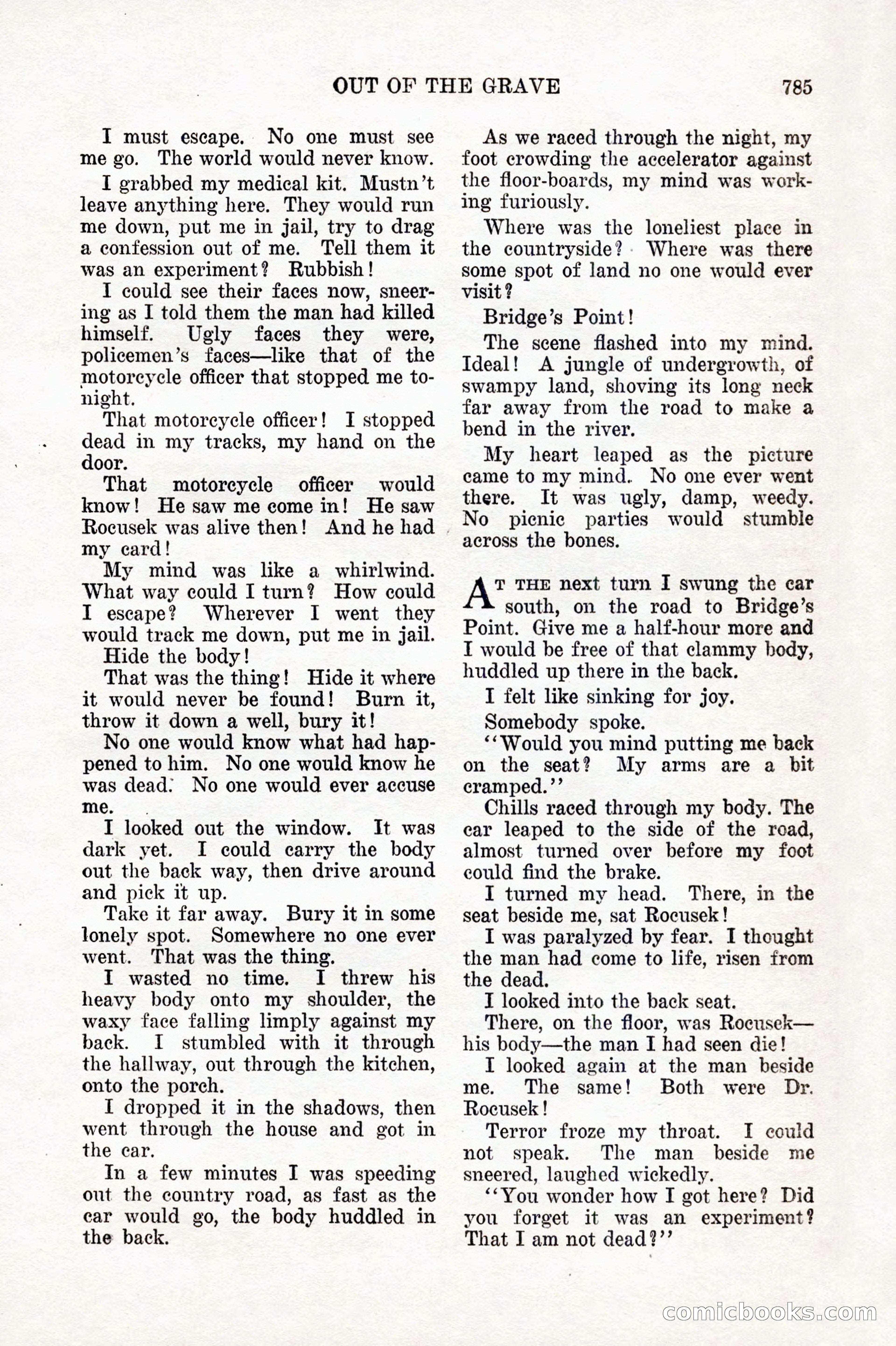Weird Tales, Vol. IX, No. 6 — page 67 of 148