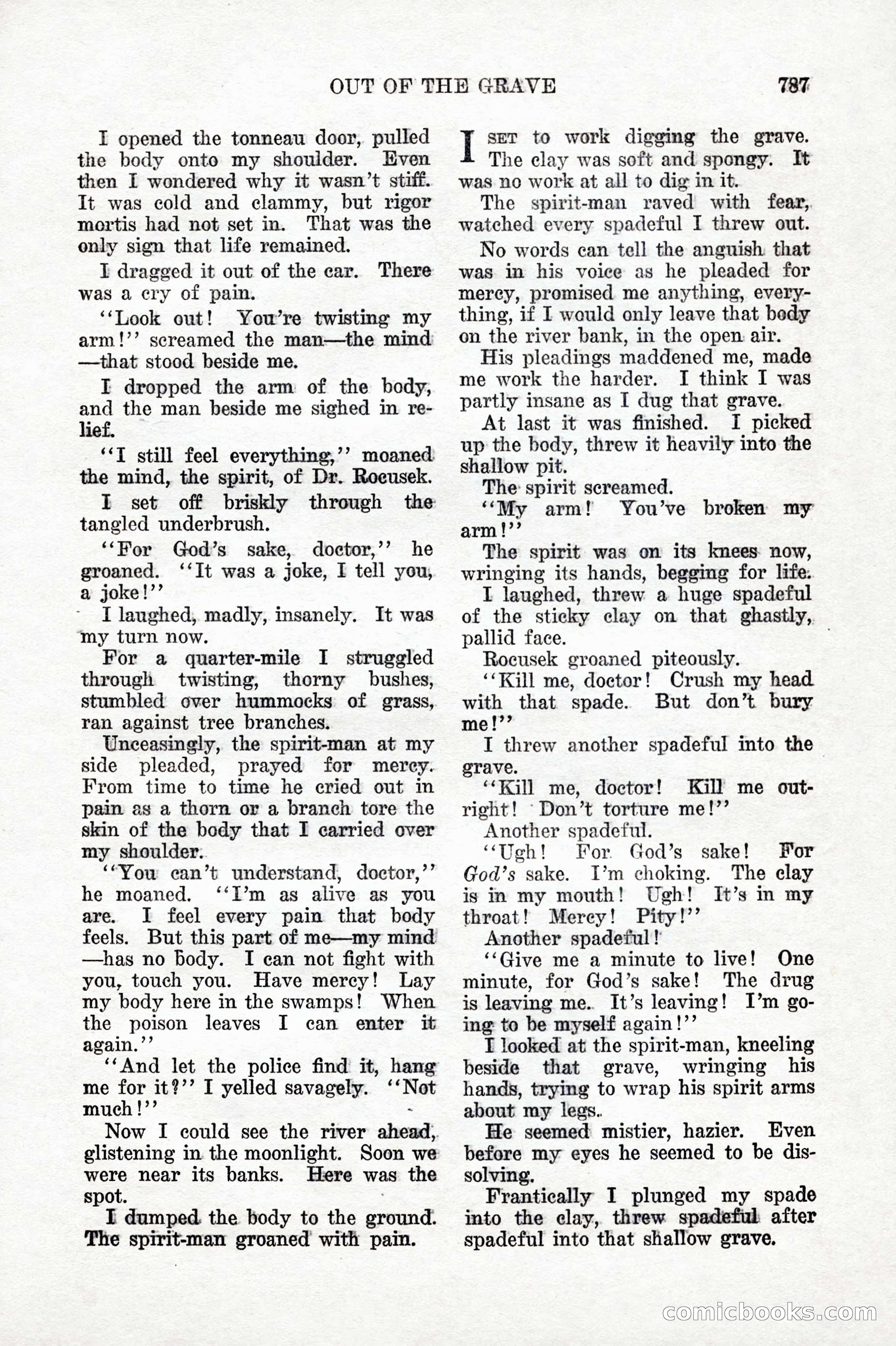 Weird Tales, Vol. IX, No. 6 — page 69 of 148