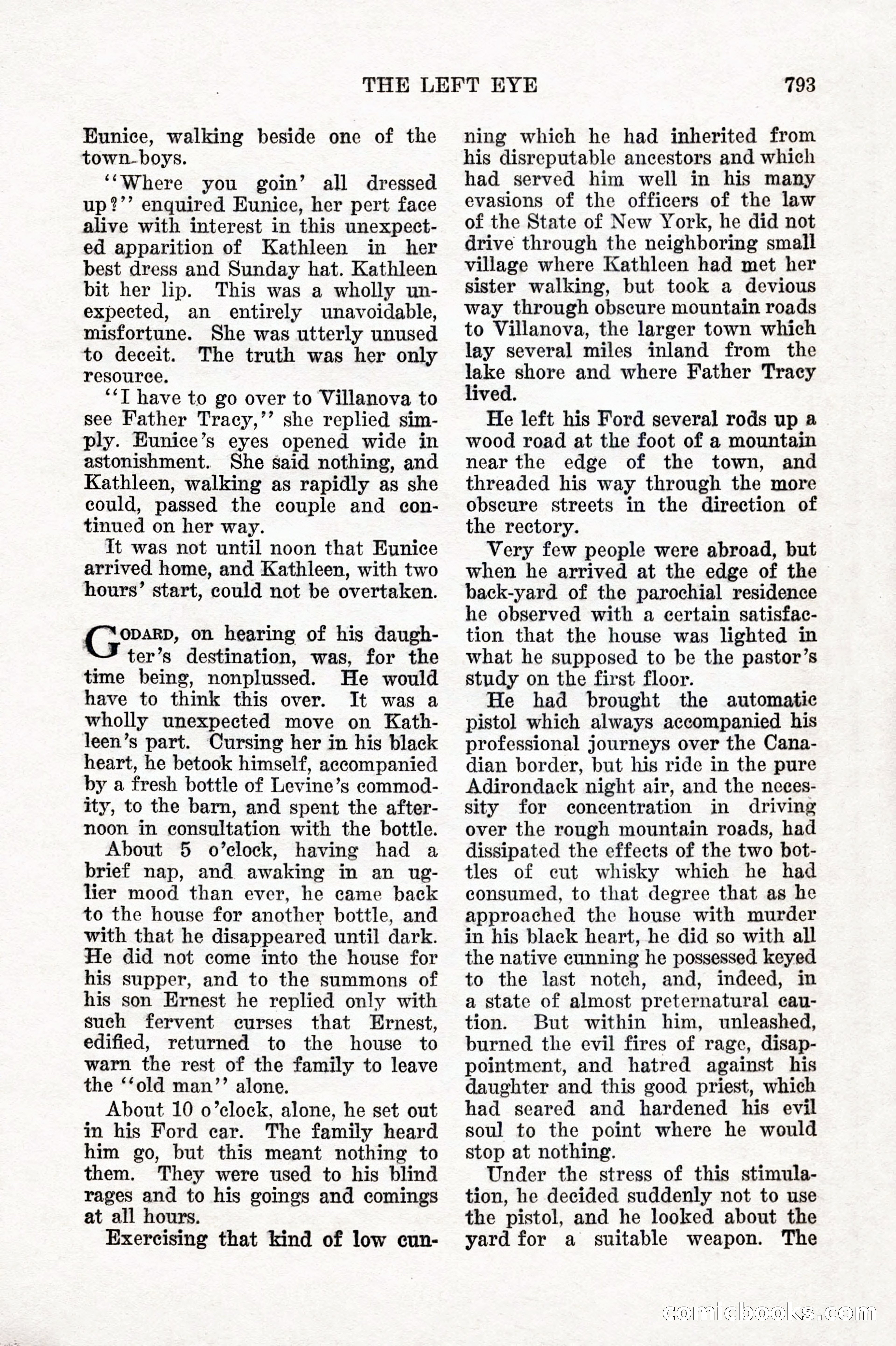Weird Tales, Vol. IX, No. 6 — page 75 of 148