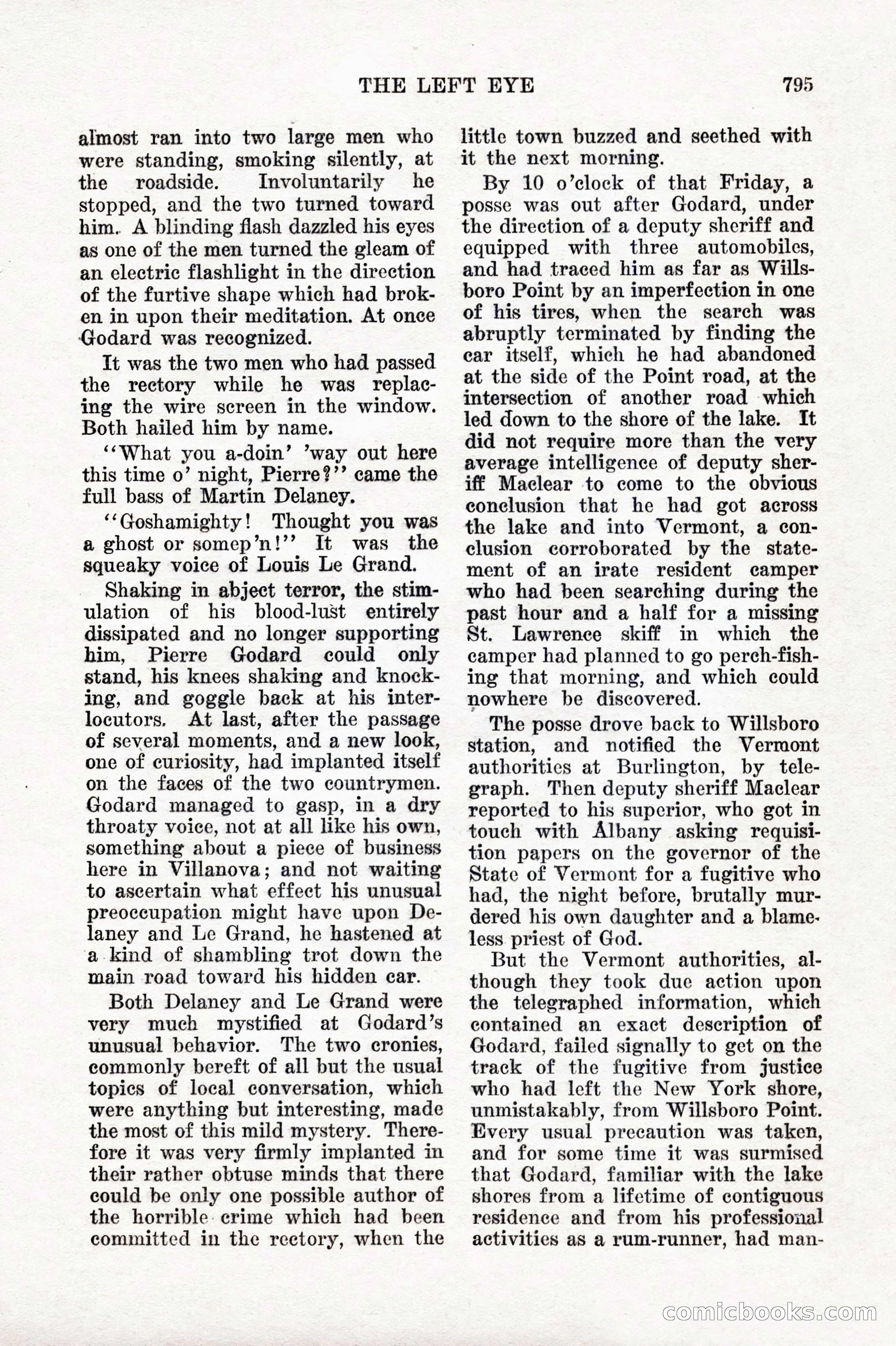 Weird Tales, Vol. IX, No. 6 — page 77 of 148