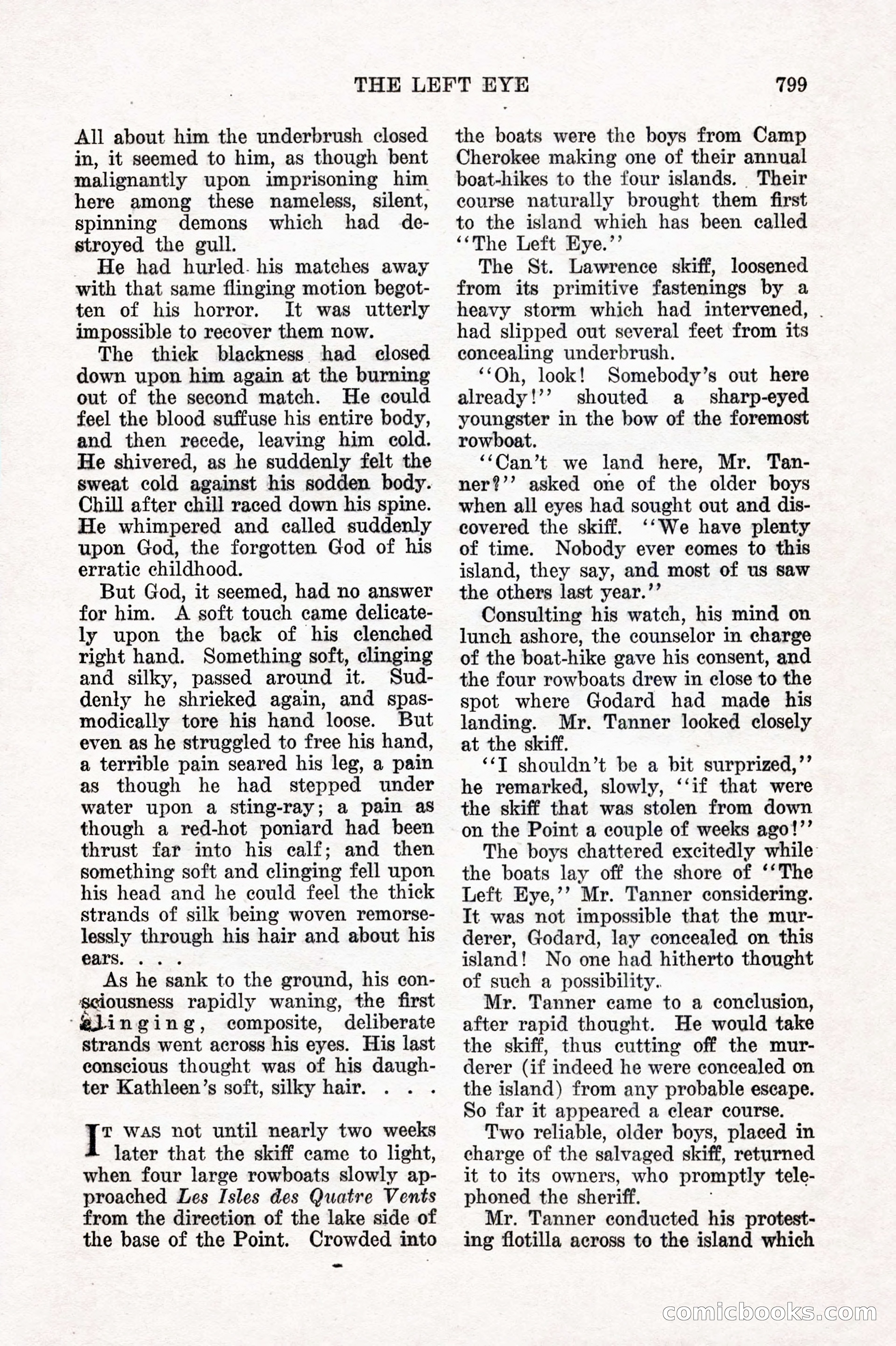 Weird Tales, Vol. IX, No. 6 — page 81 of 148