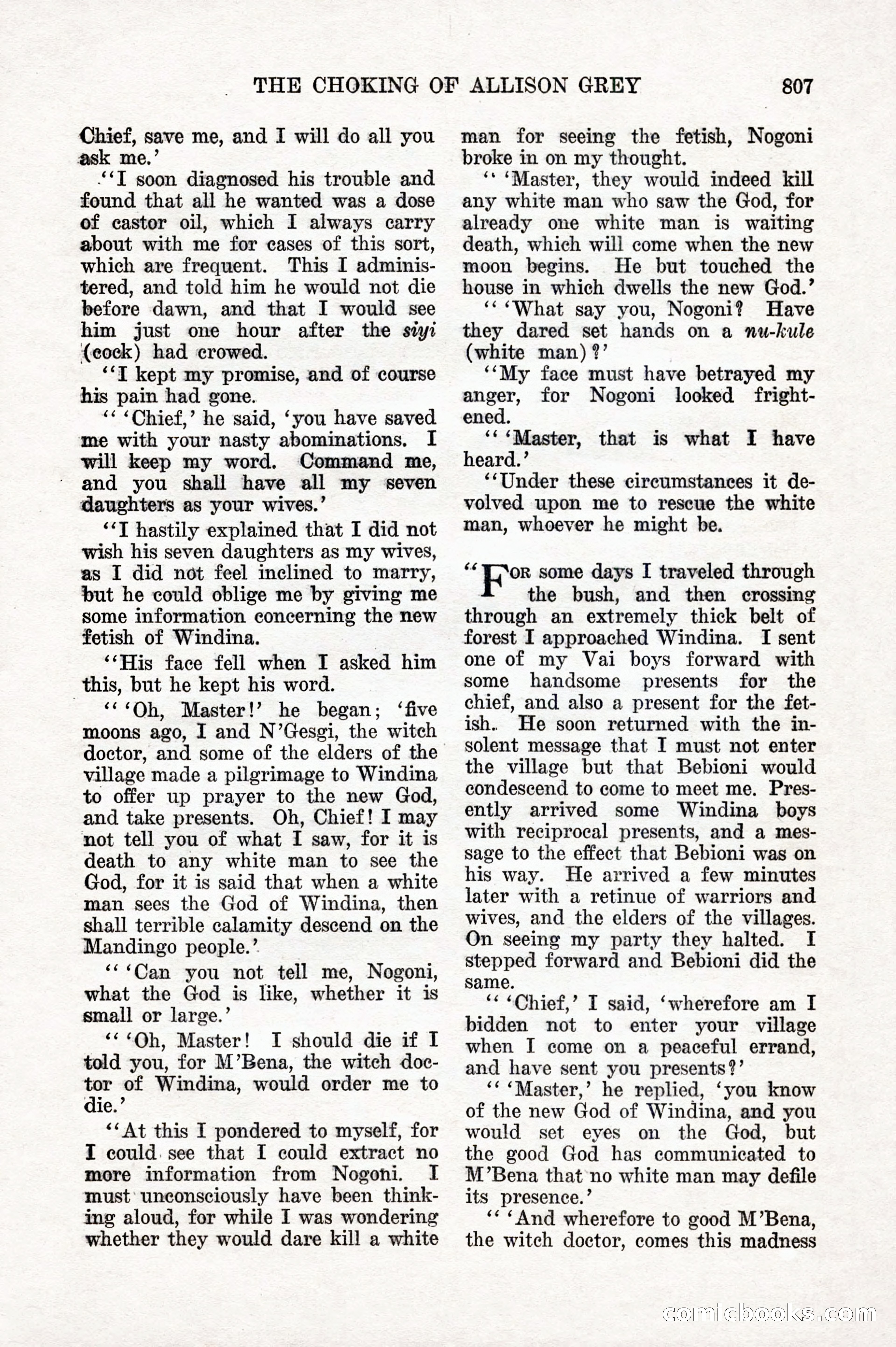Weird Tales, Vol. IX, No. 6 — page 89 of 148