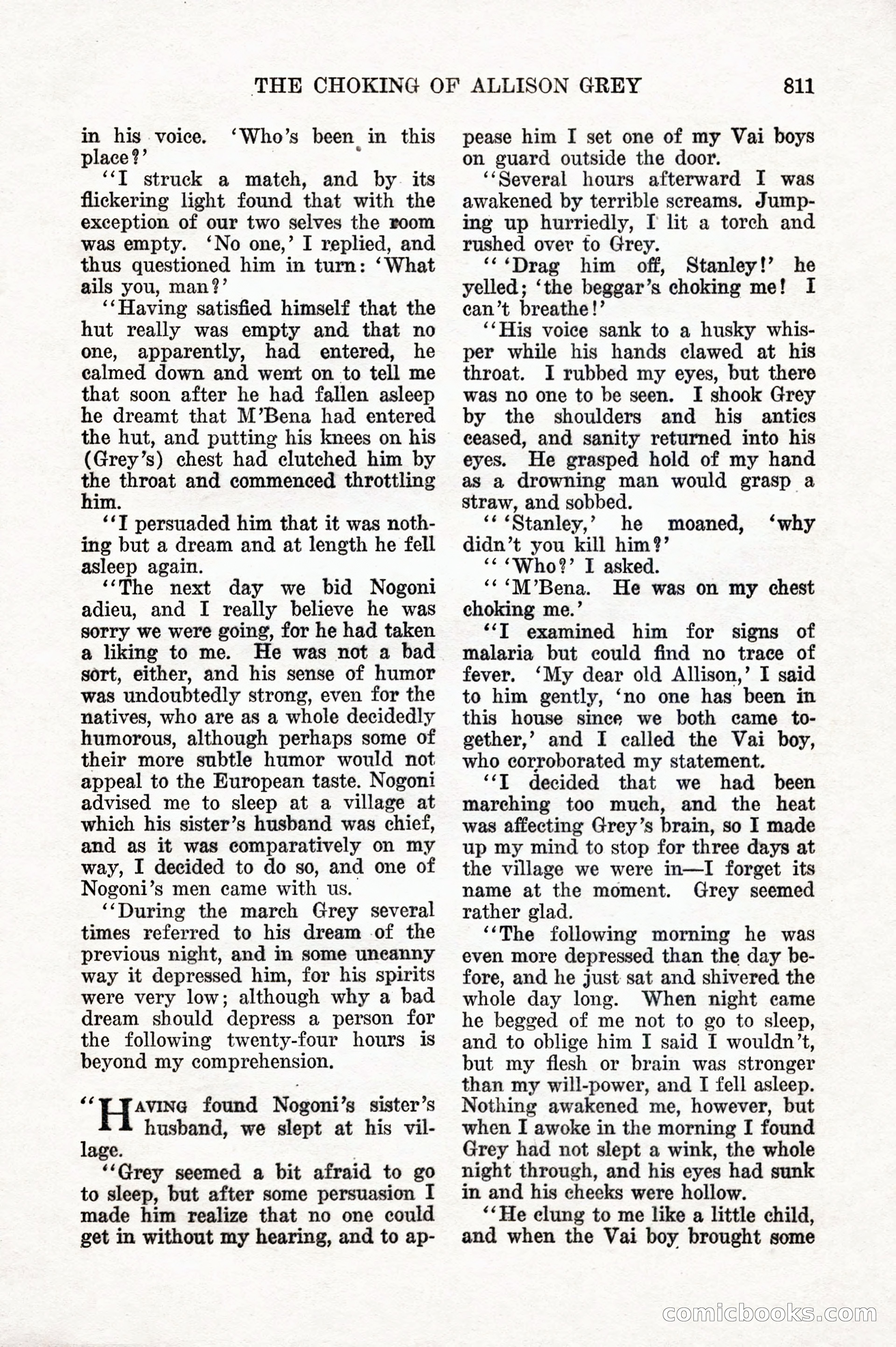 Weird Tales, Vol. IX, No. 6 — page 93 of 148