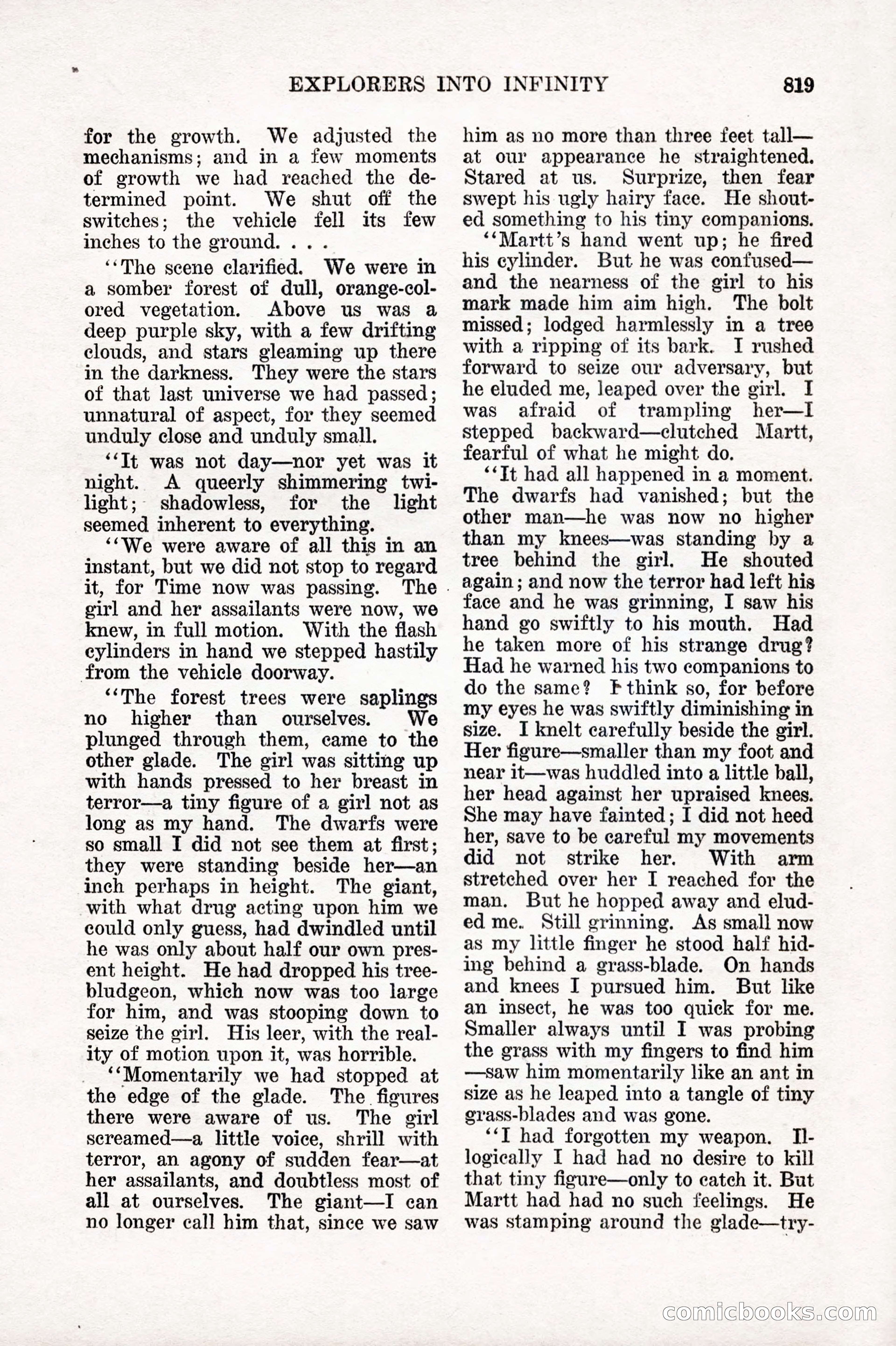 Weird Tales, Vol. IX, No. 6 — page 101 of 148