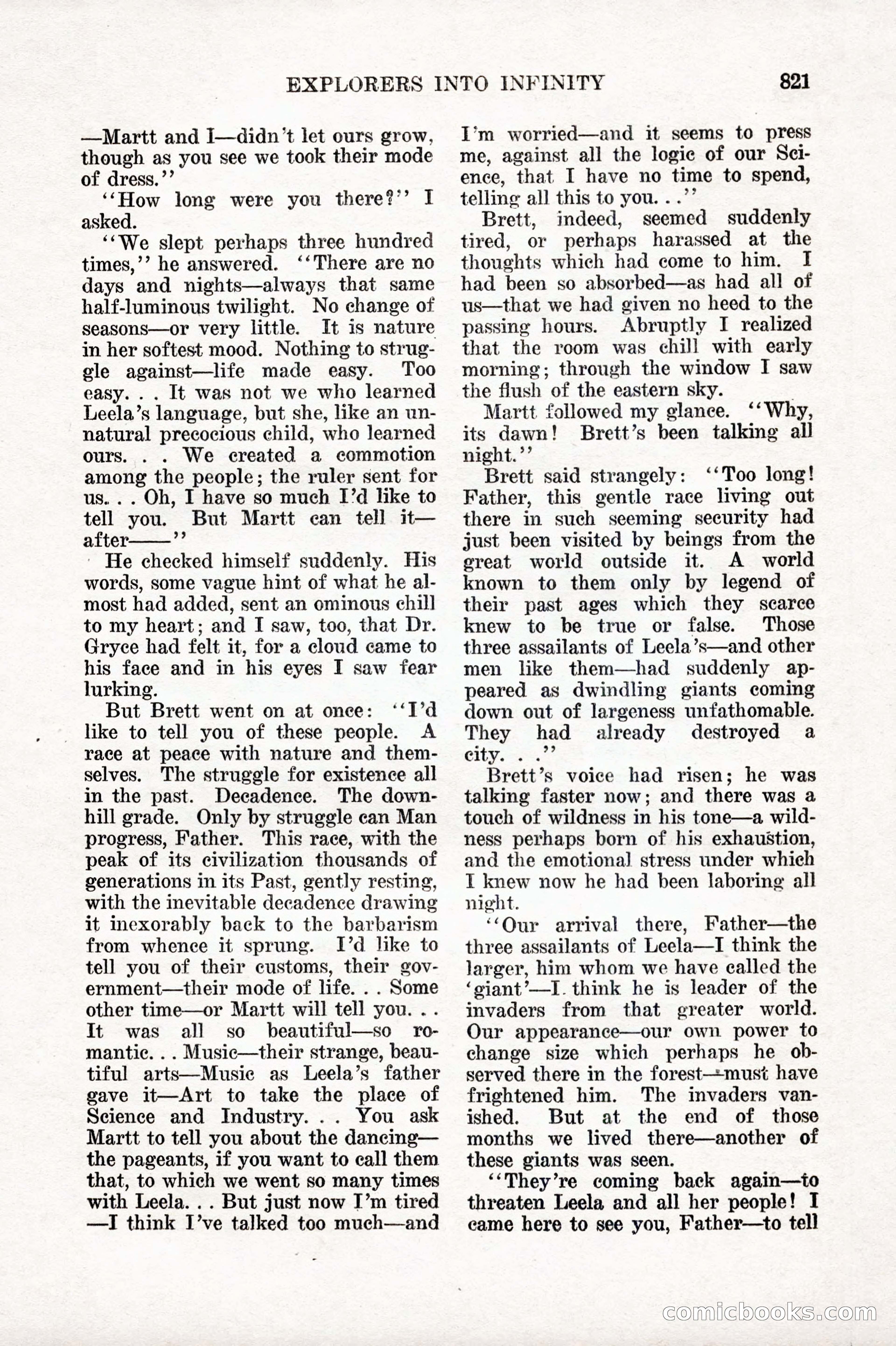Weird Tales, Vol. IX, No. 6 — page 103 of 148