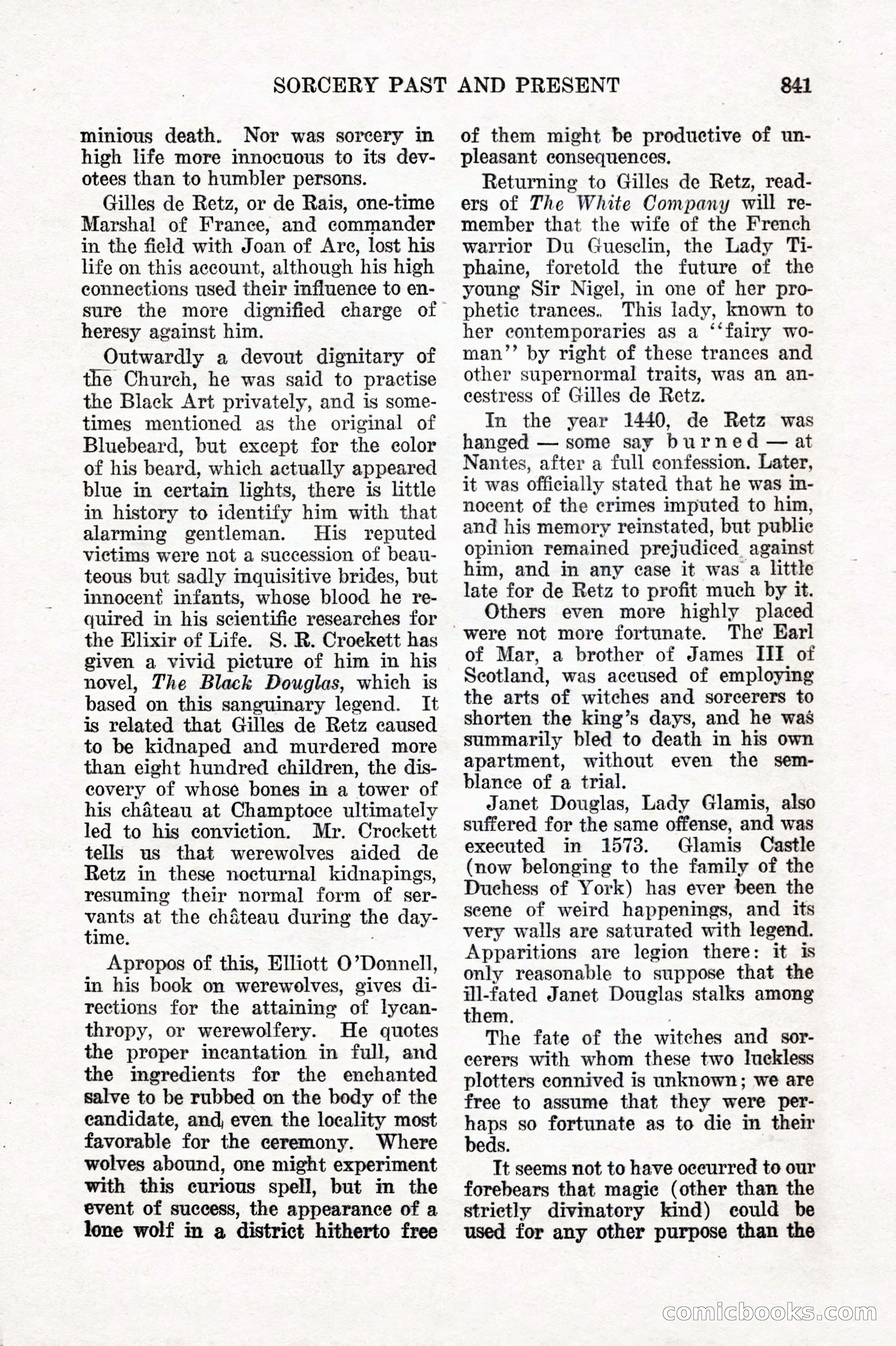 Weird Tales, Vol. IX, No. 6 — page 123 of 148