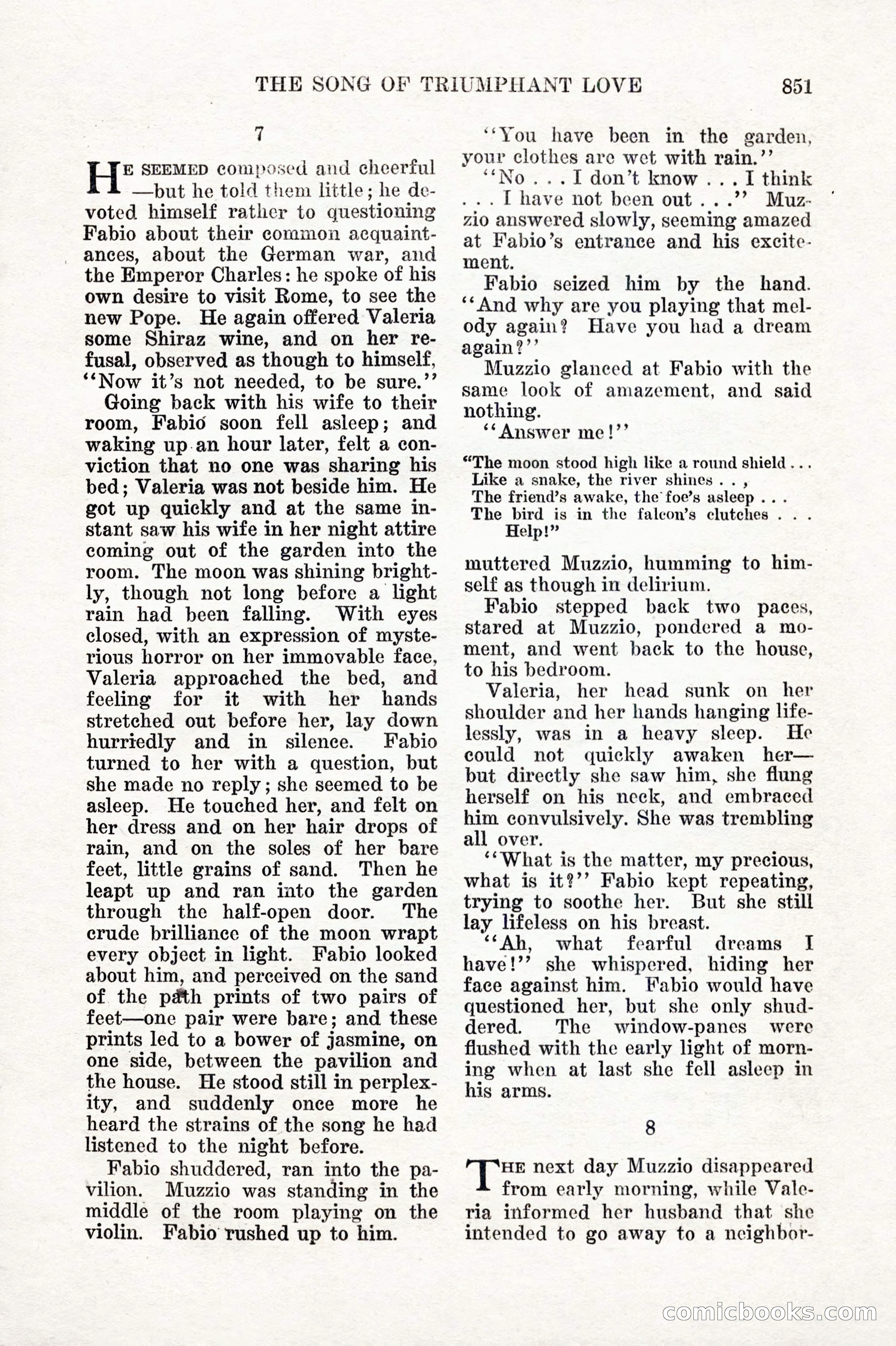 Weird Tales, Vol. IX, No. 6 — page 133 of 148