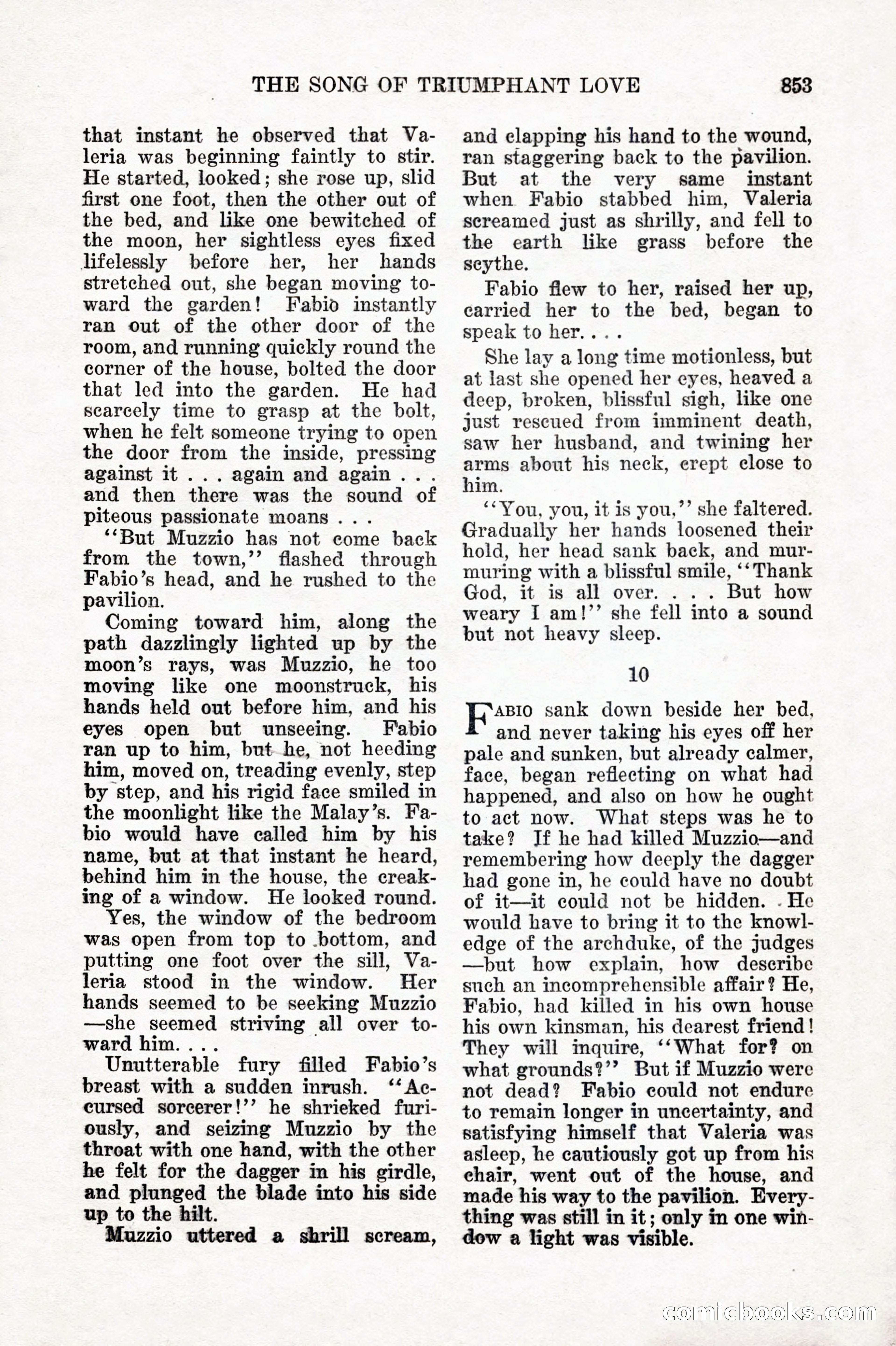Weird Tales, Vol. IX, No. 6 — page 135 of 148