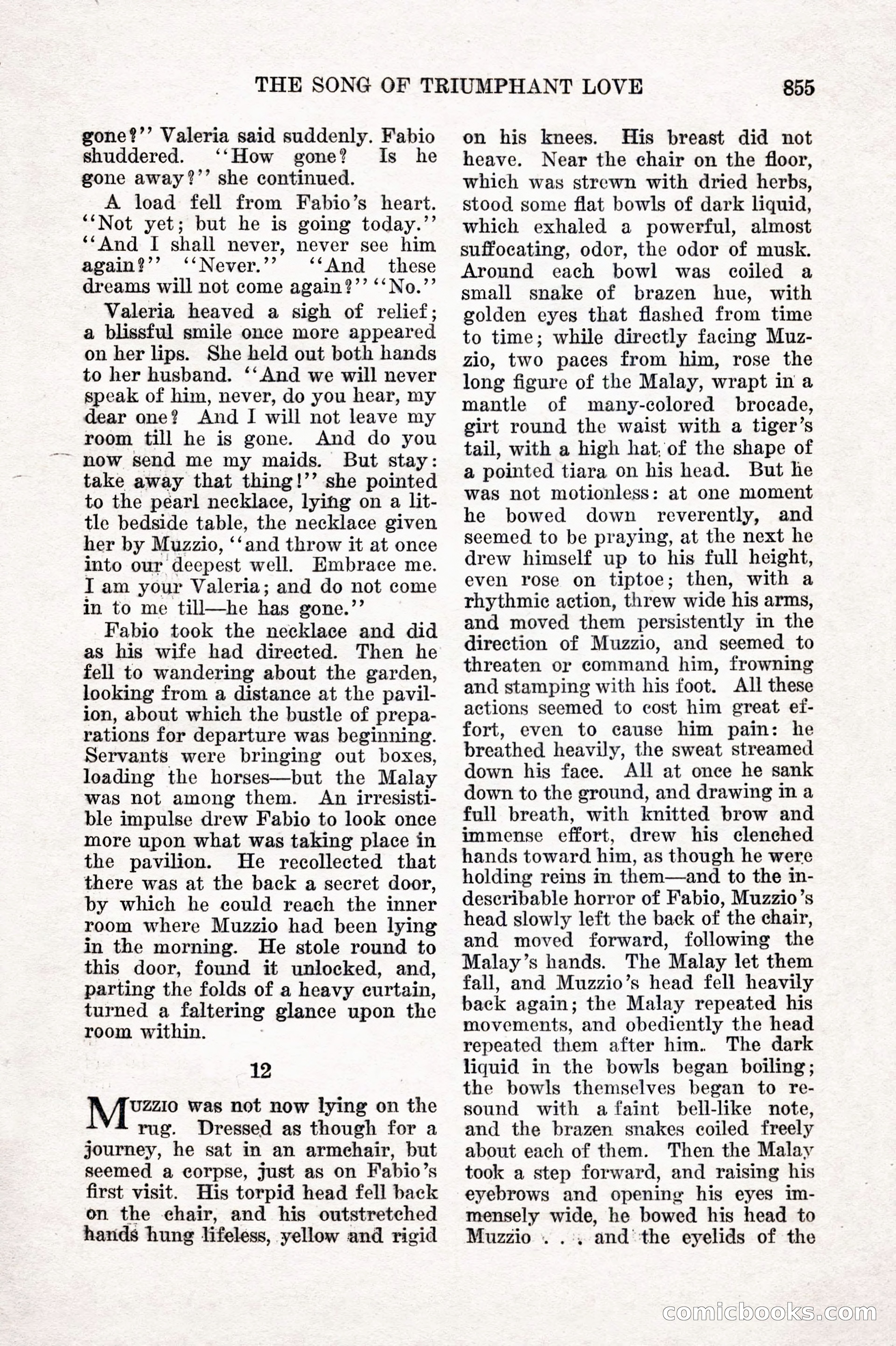 Weird Tales, Vol. IX, No. 6 — page 137 of 148