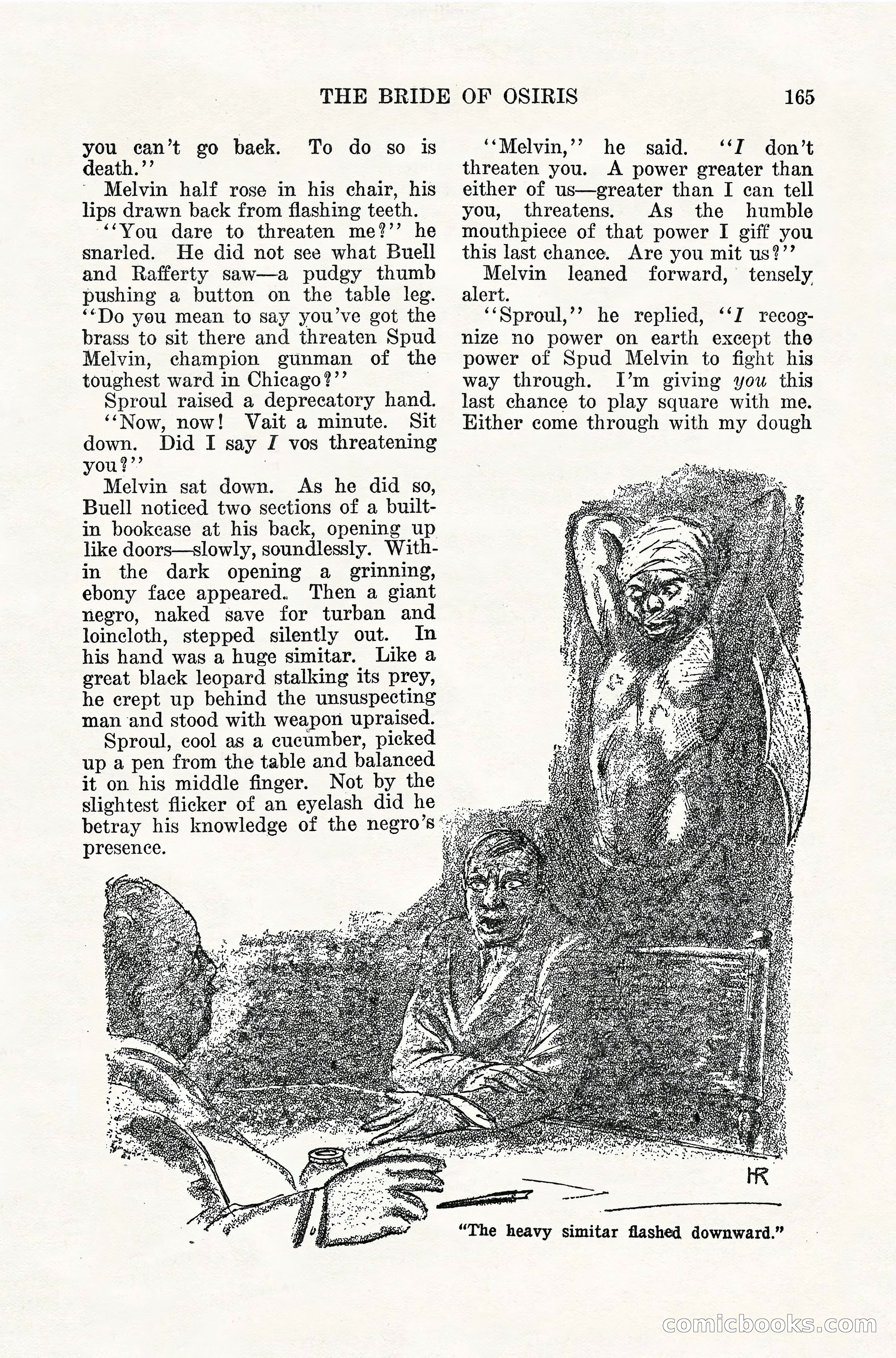 Weird Tales, Vol. 10, No. 2 — page 23 of 148