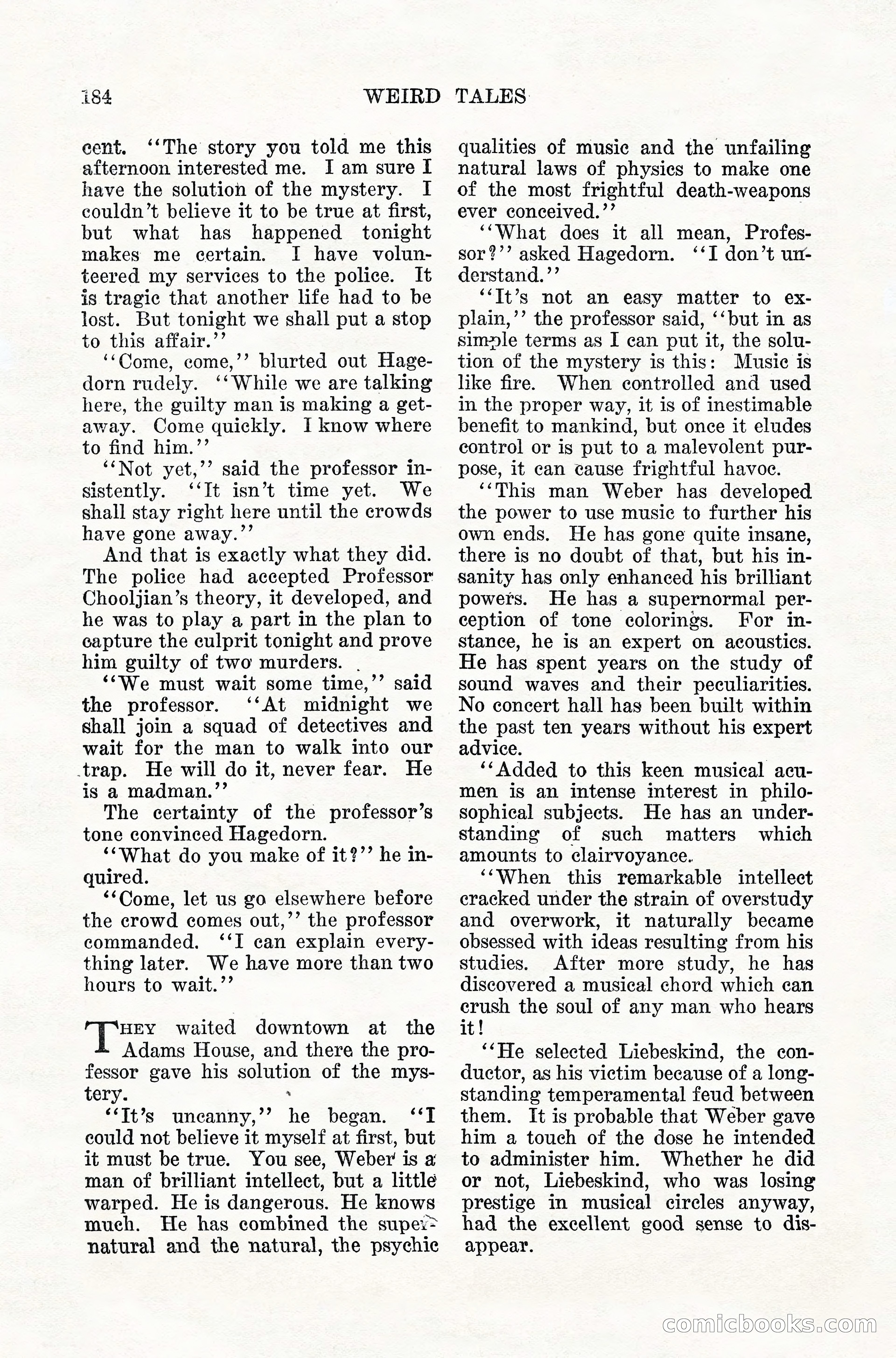 Weird Tales, Vol. 10, No. 2 — page 42 of 148