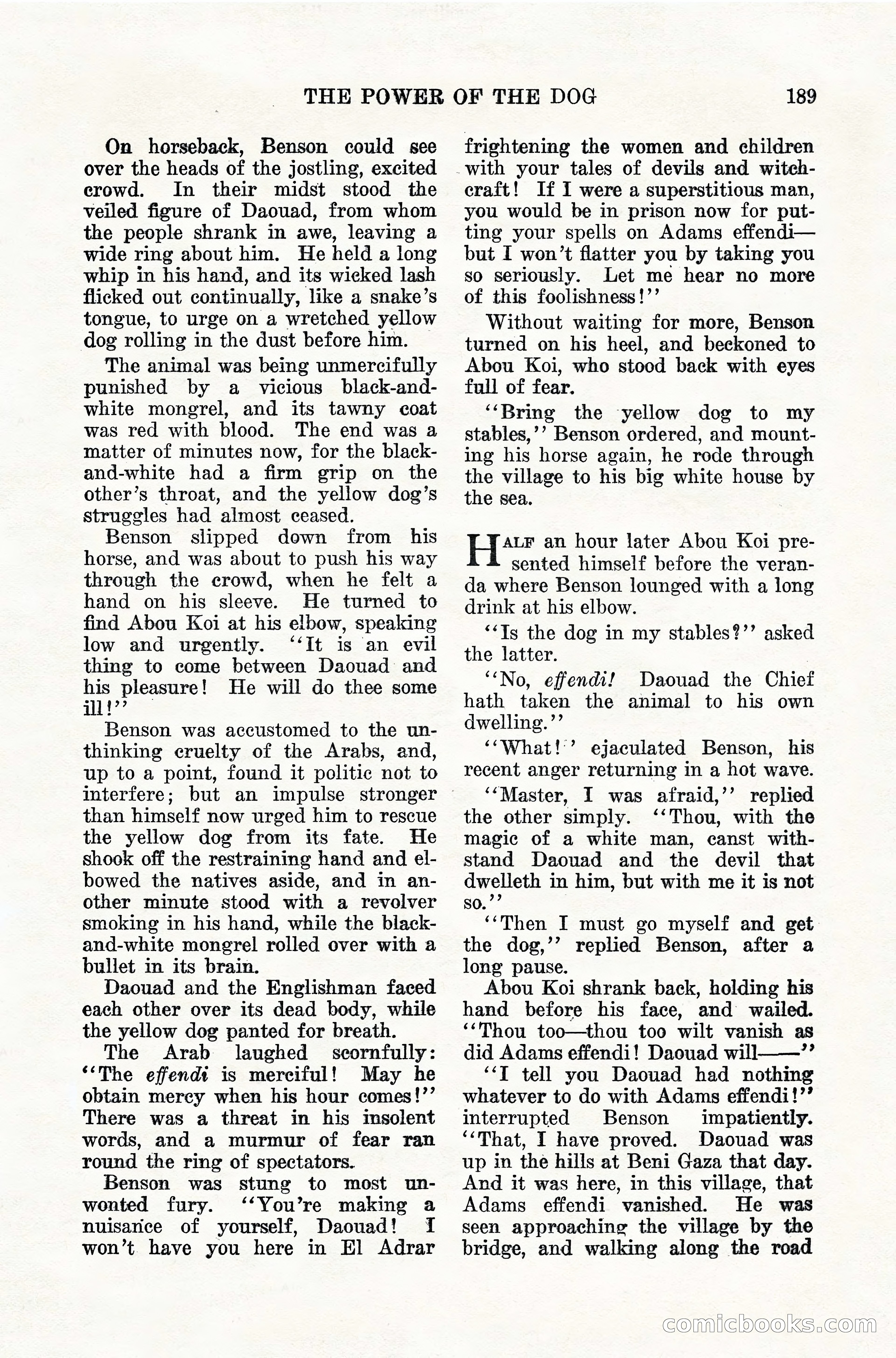 Weird Tales, Vol. 10, No. 2 — page 47 of 148