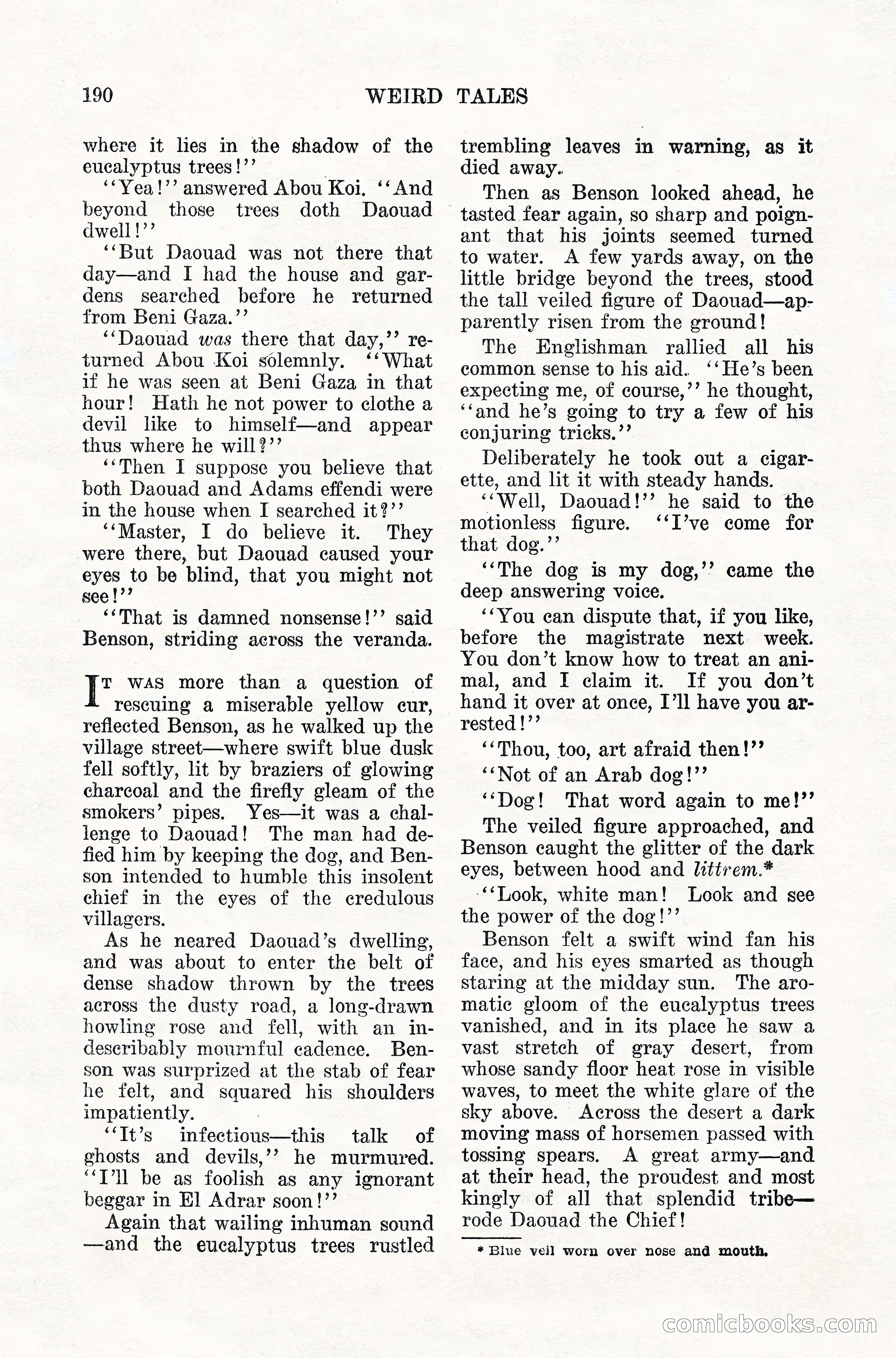 Weird Tales, Vol. 10, No. 2 — page 48 of 148