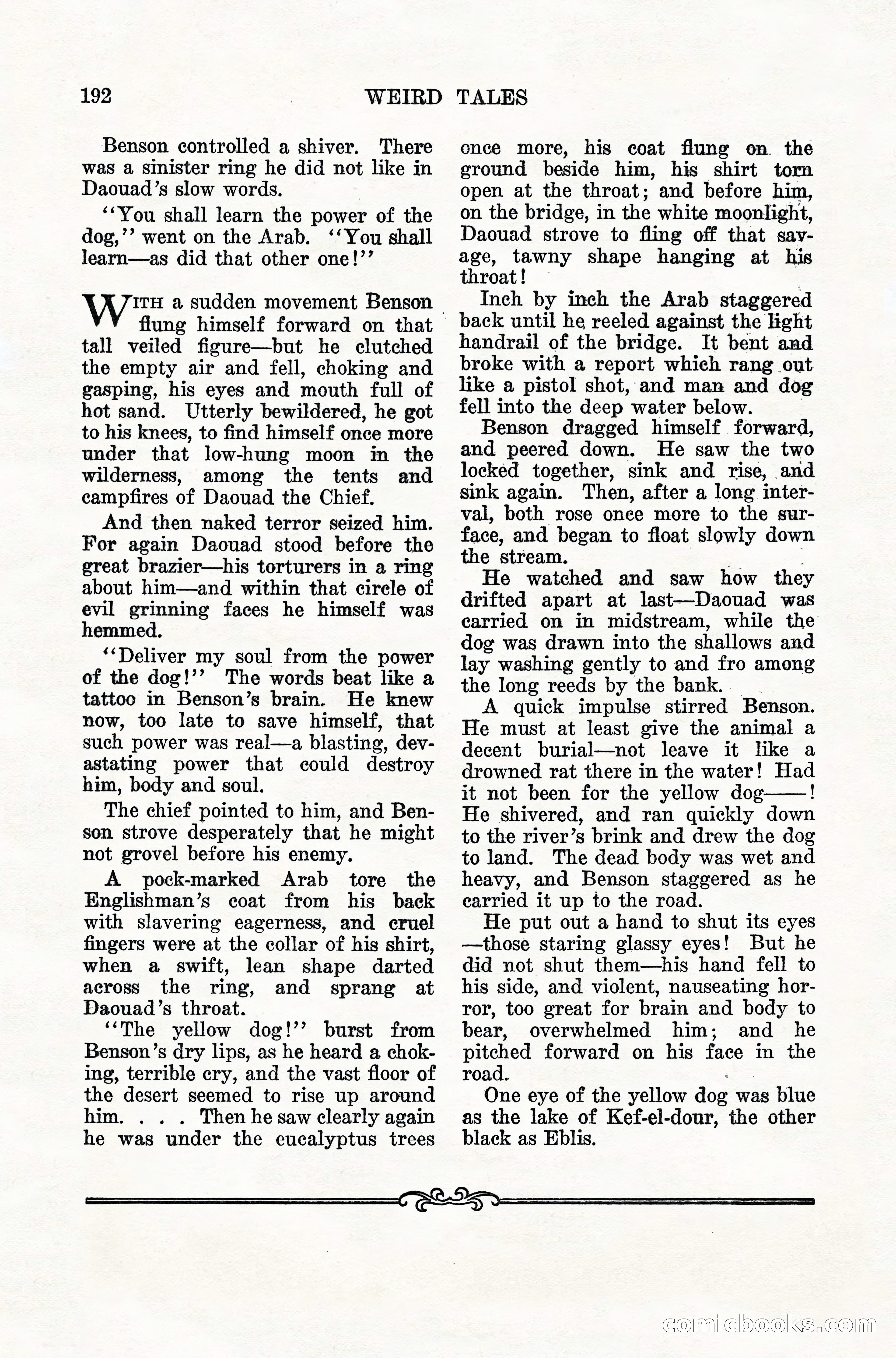 Weird Tales, Vol. 10, No. 2 — page 50 of 148