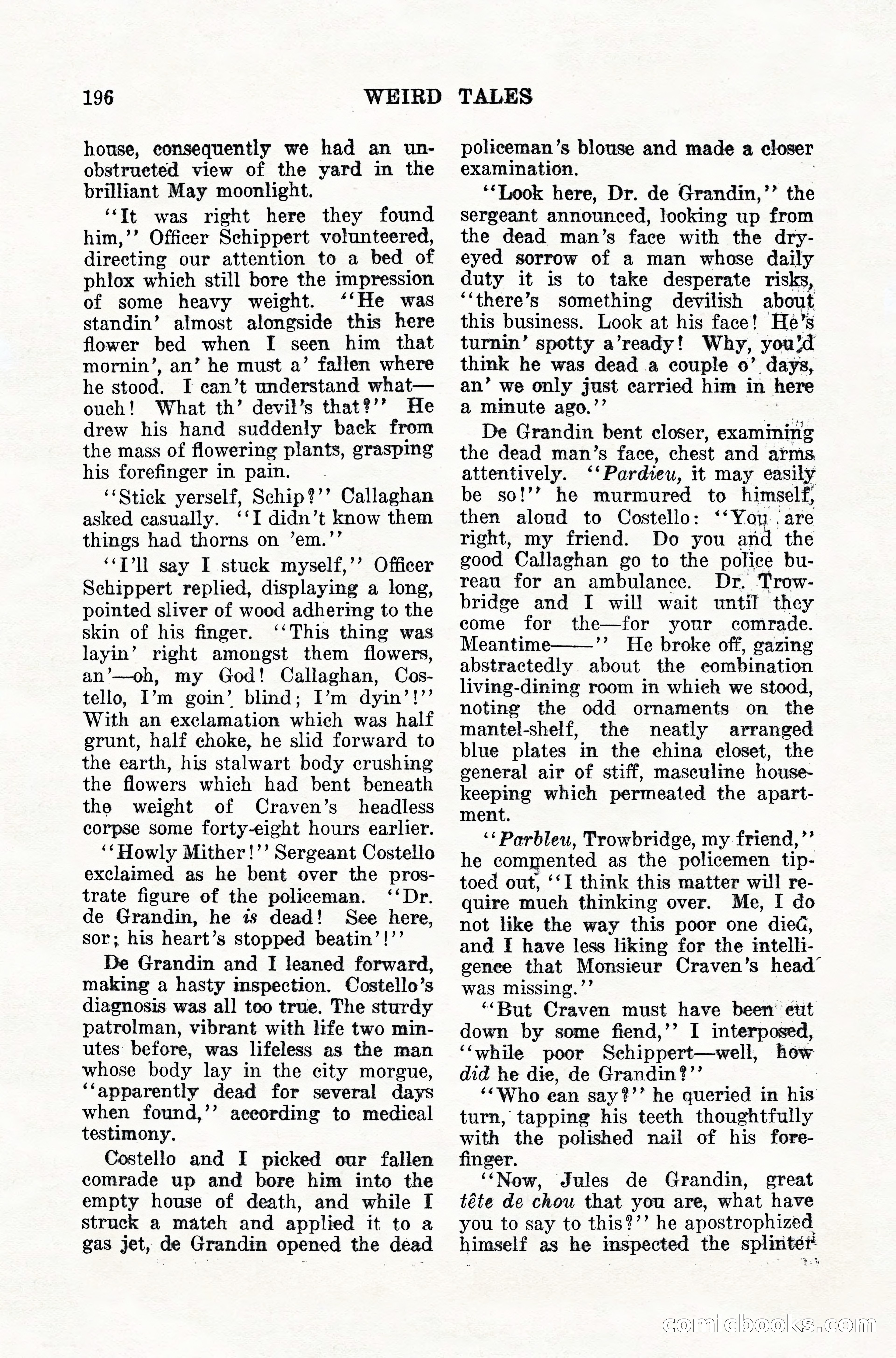 Weird Tales, Vol. 10, No. 2 — page 54 of 148