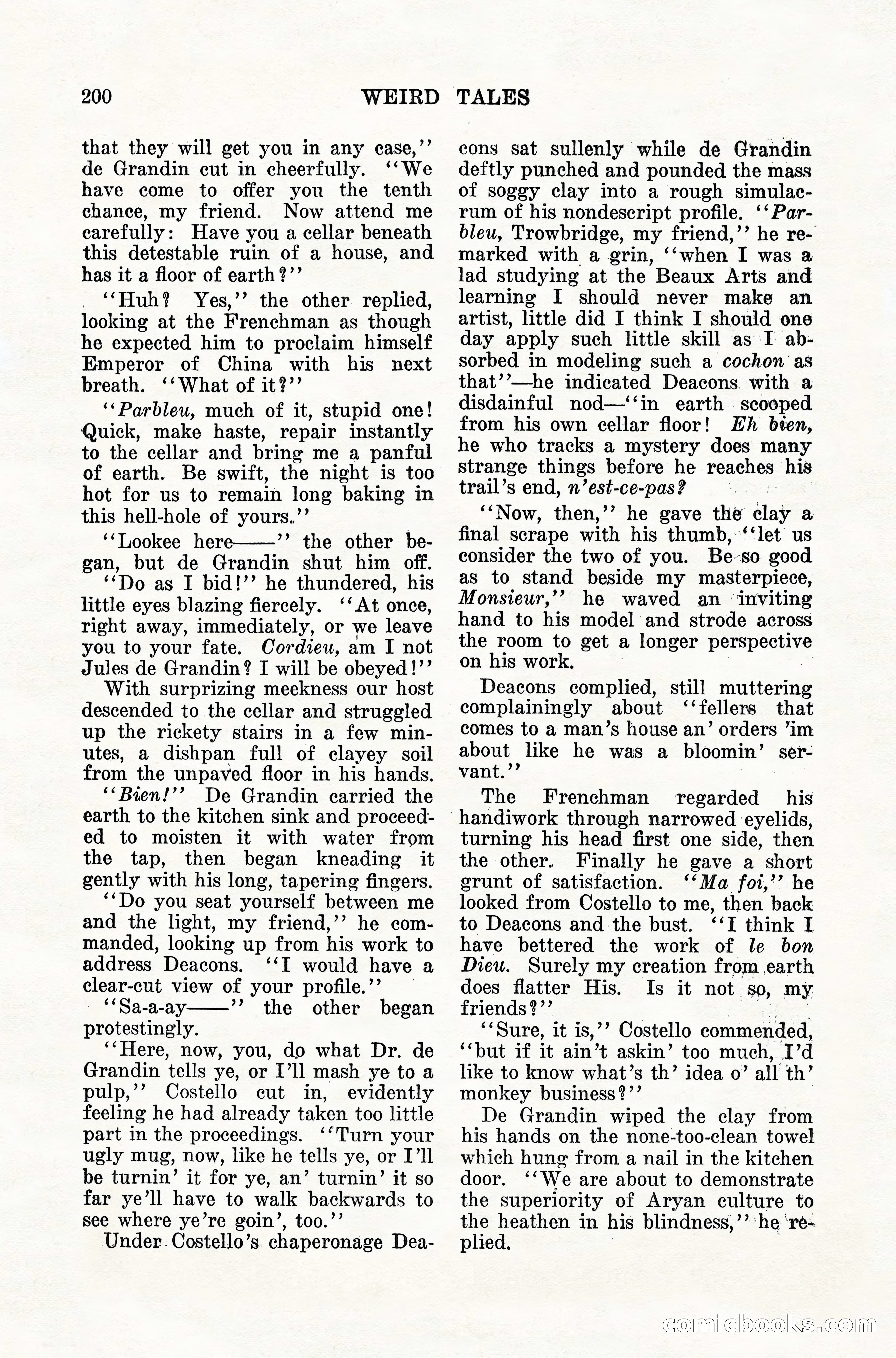 Weird Tales, Vol. 10, No. 2 — page 58 of 148
