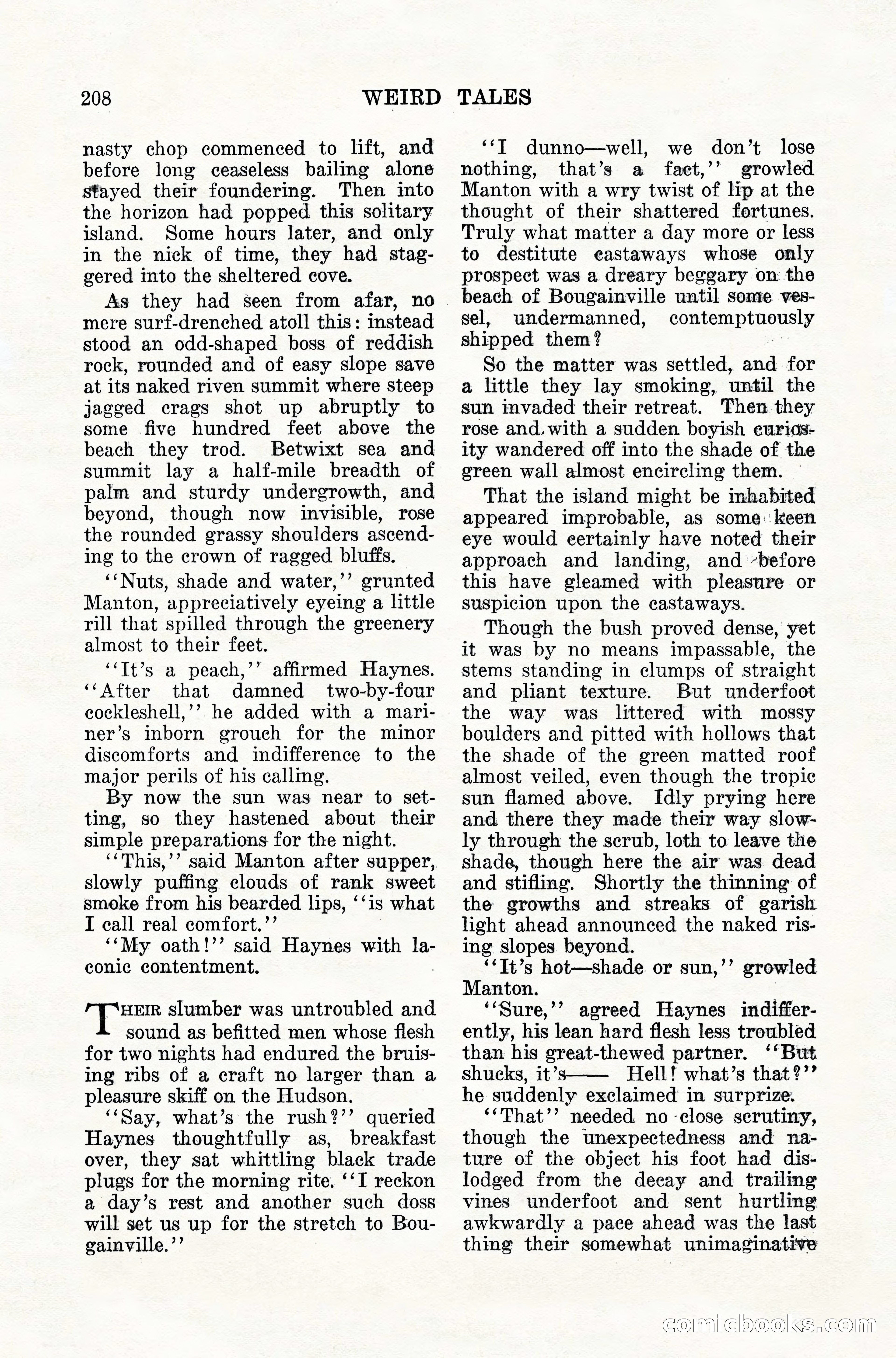 Weird Tales, Vol. 10, No. 2 — page 66 of 148