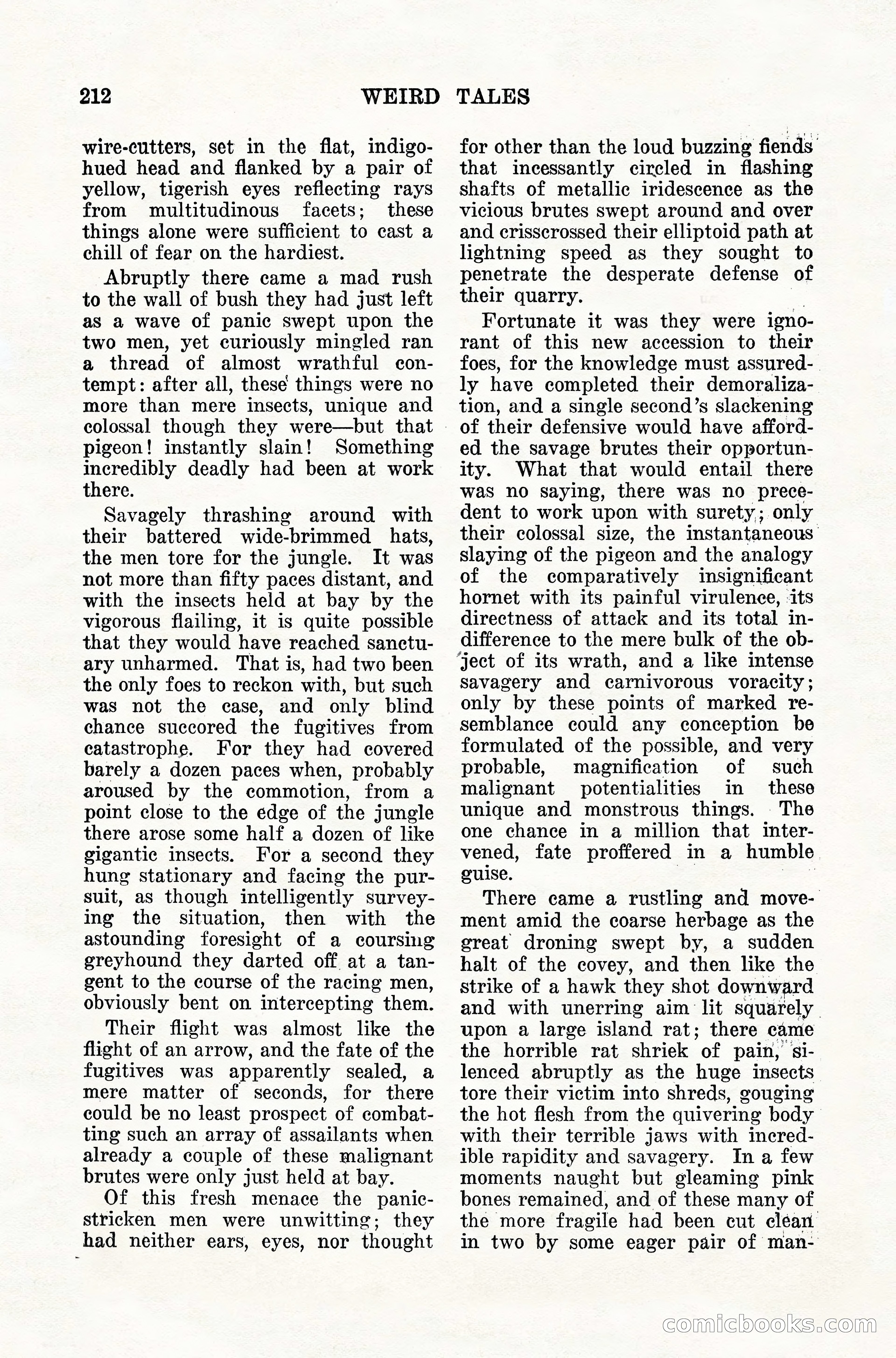 Weird Tales, Vol. 10, No. 2 — page 70 of 148