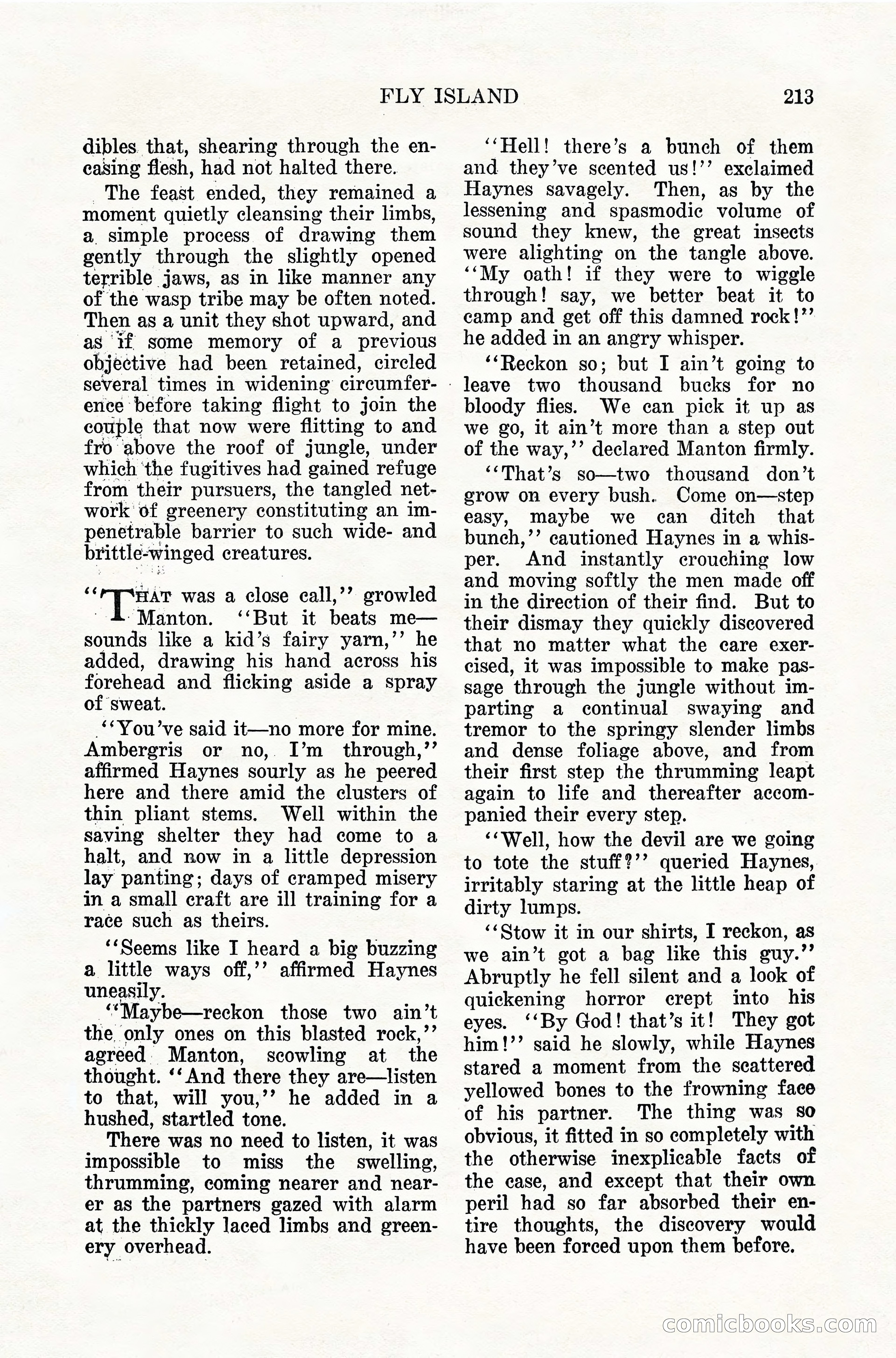 Weird Tales, Vol. 10, No. 2 — page 71 of 148