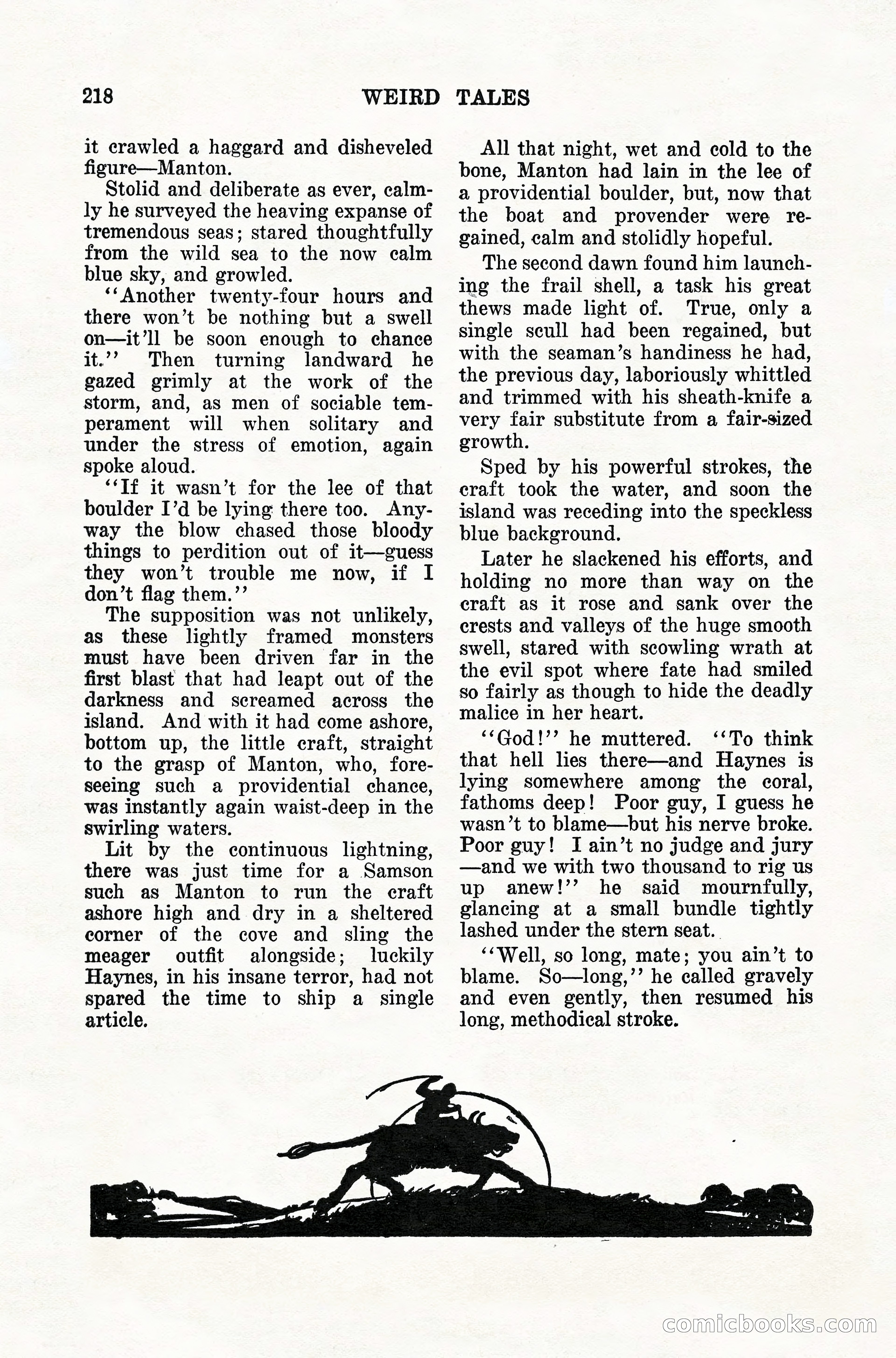 Weird Tales, Vol. 10, No. 2 — page 76 of 148