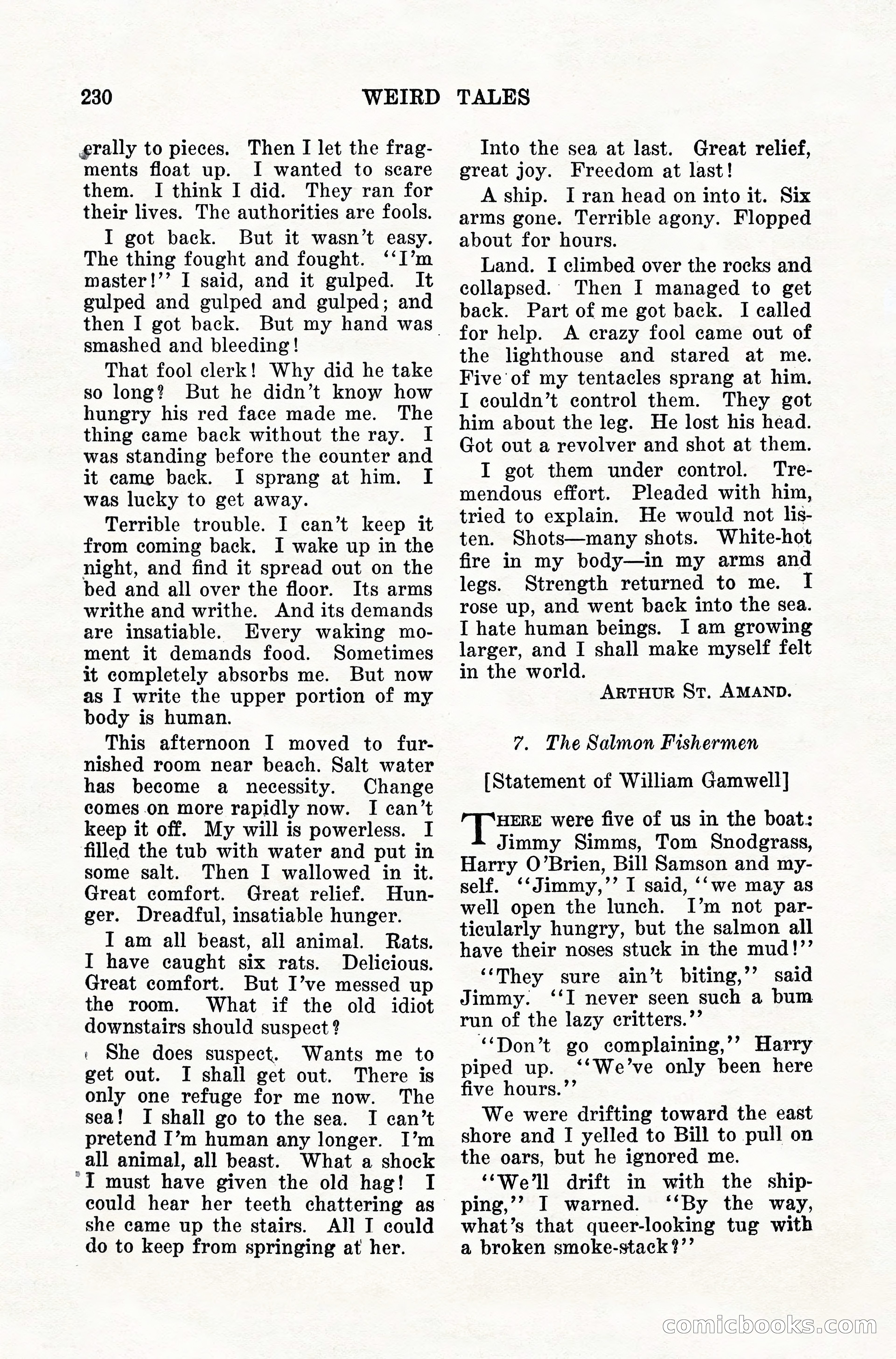Weird Tales, Vol. 10, No. 2 — page 88 of 148