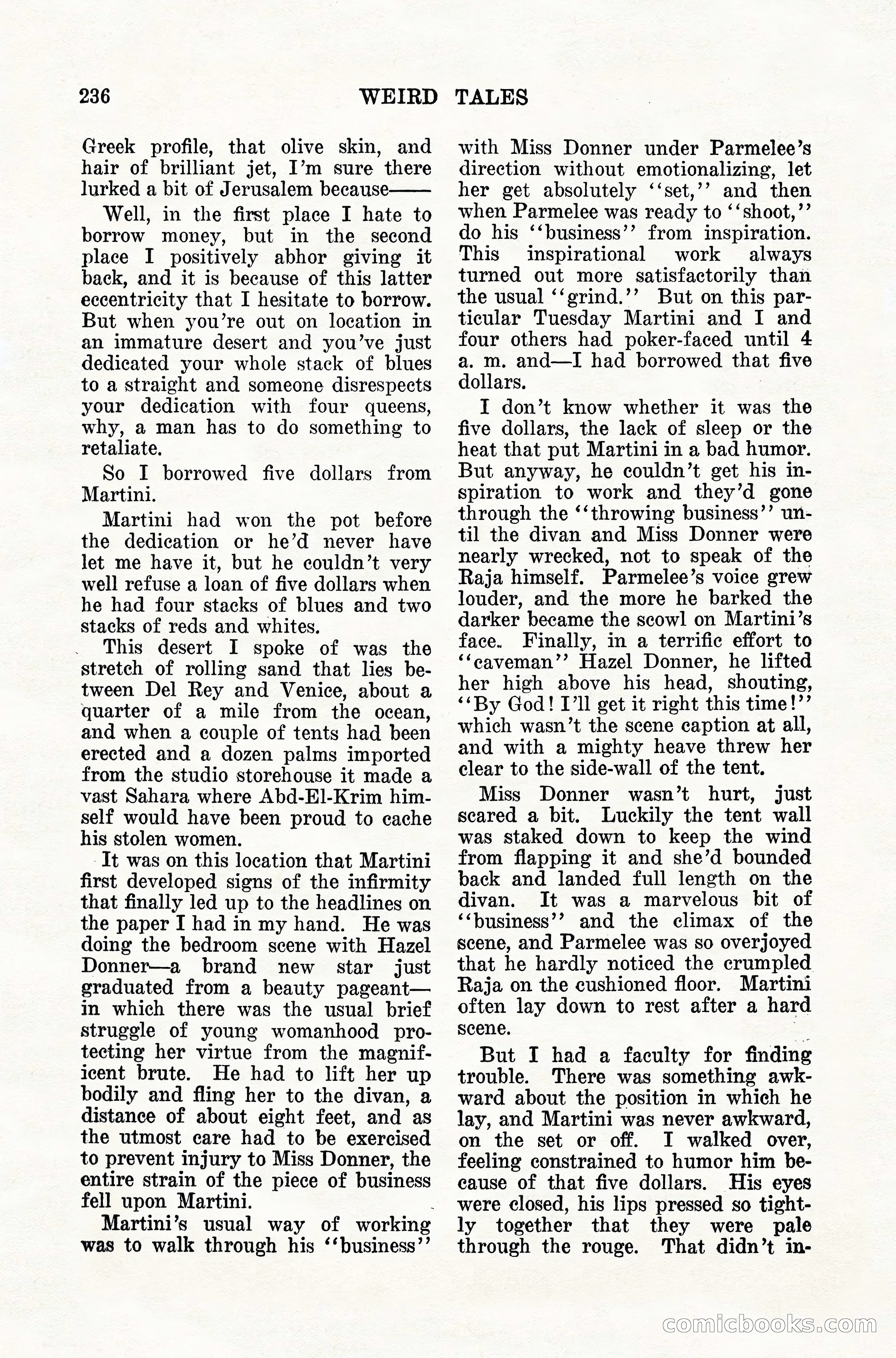 Weird Tales, Vol. 10, No. 2 — page 94 of 148