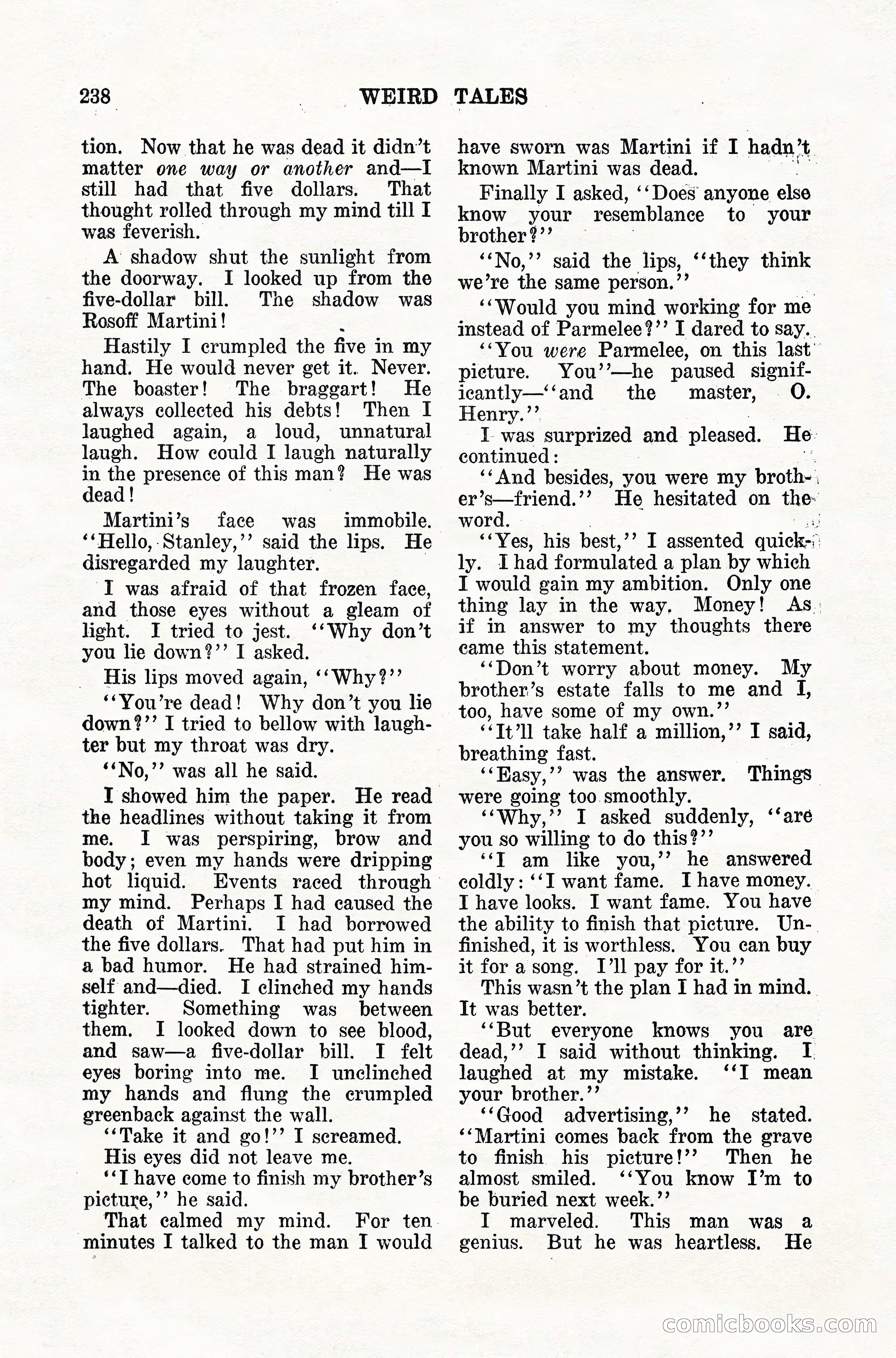 Weird Tales, Vol. 10, No. 2 — page 96 of 148