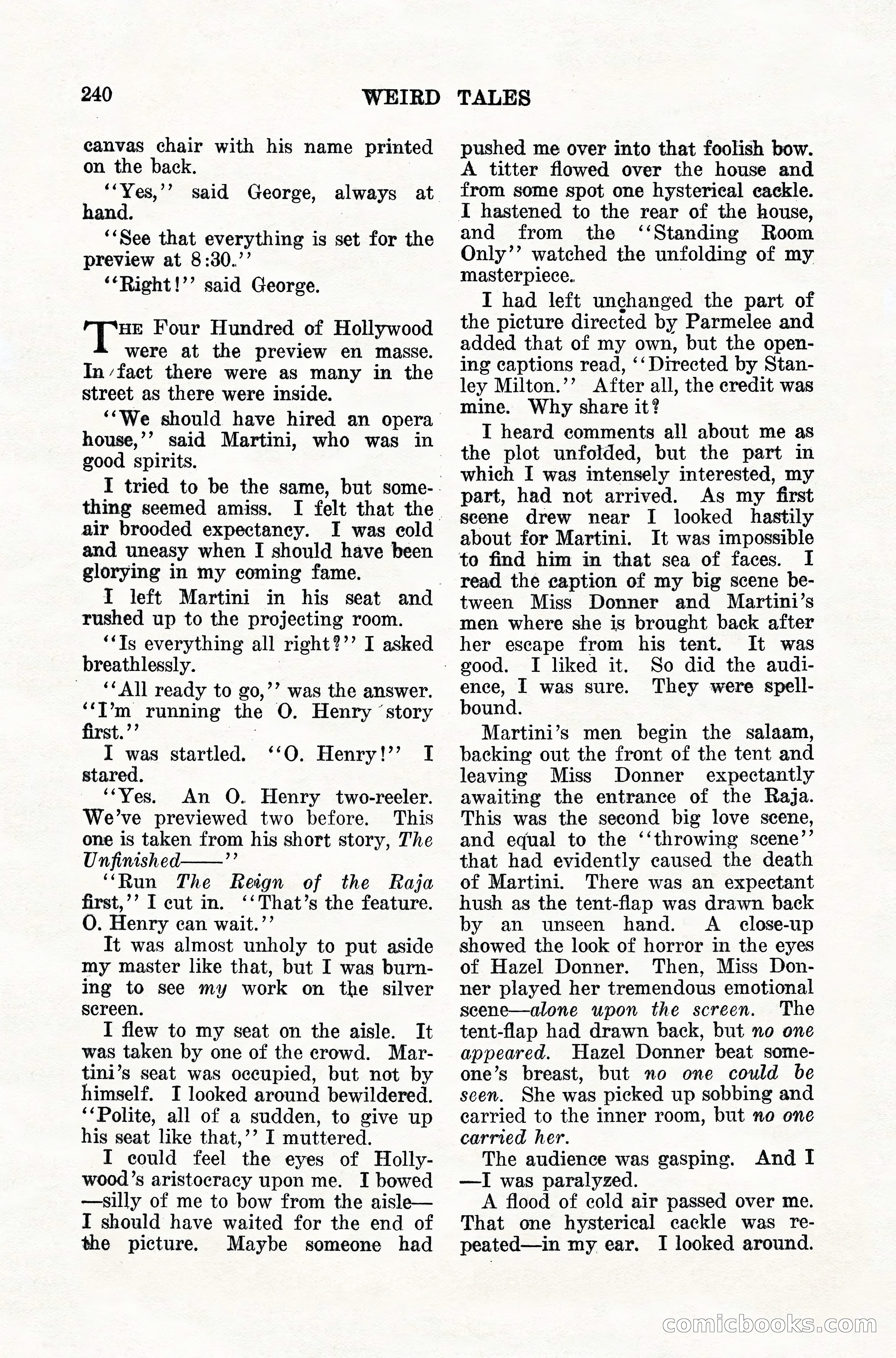 Weird Tales, Vol. 10, No. 2 — page 98 of 148