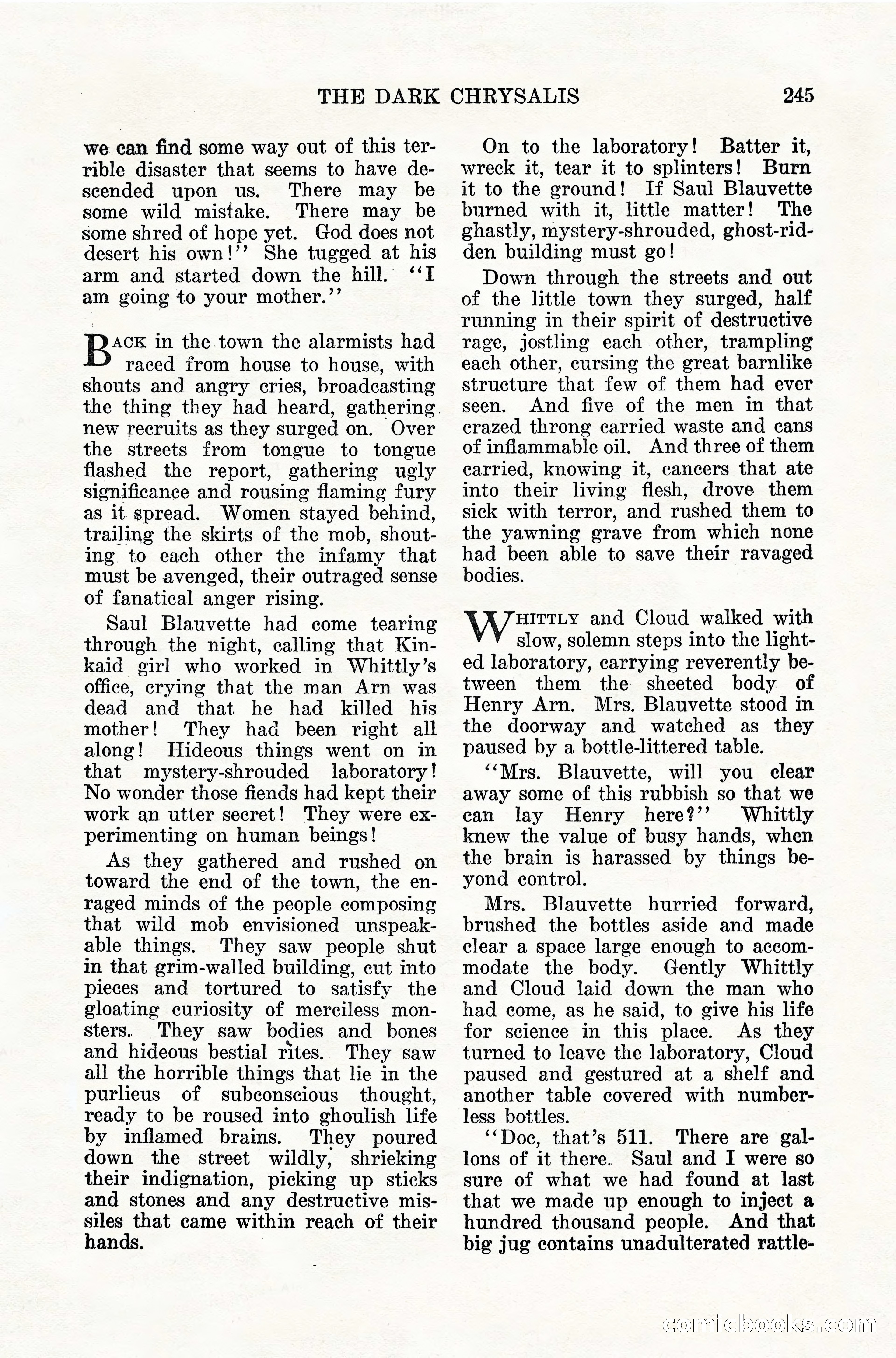 Weird Tales, Vol. 10, No. 2 — page 103 of 148