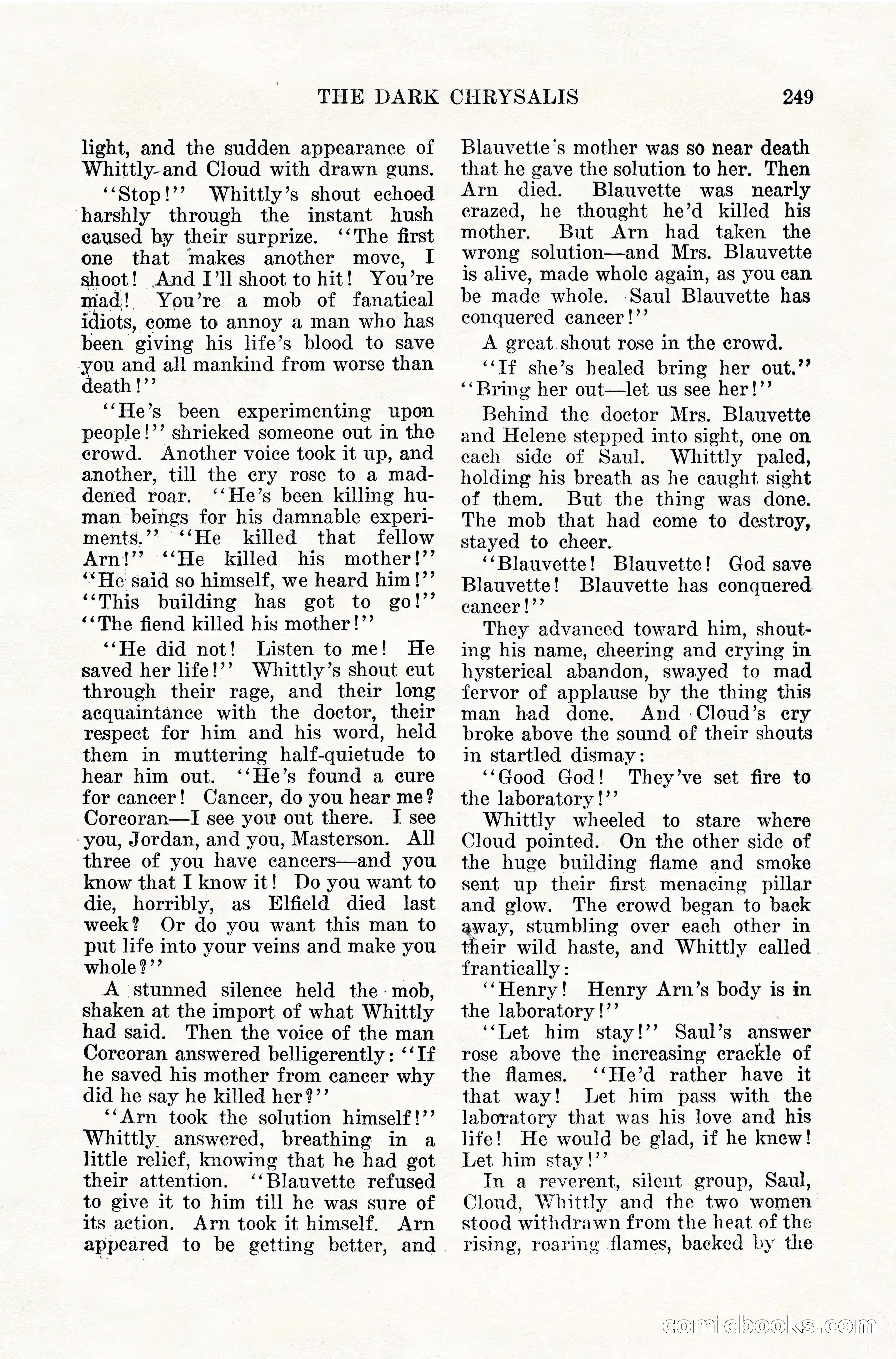Weird Tales, Vol. 10, No. 2 — page 107 of 148