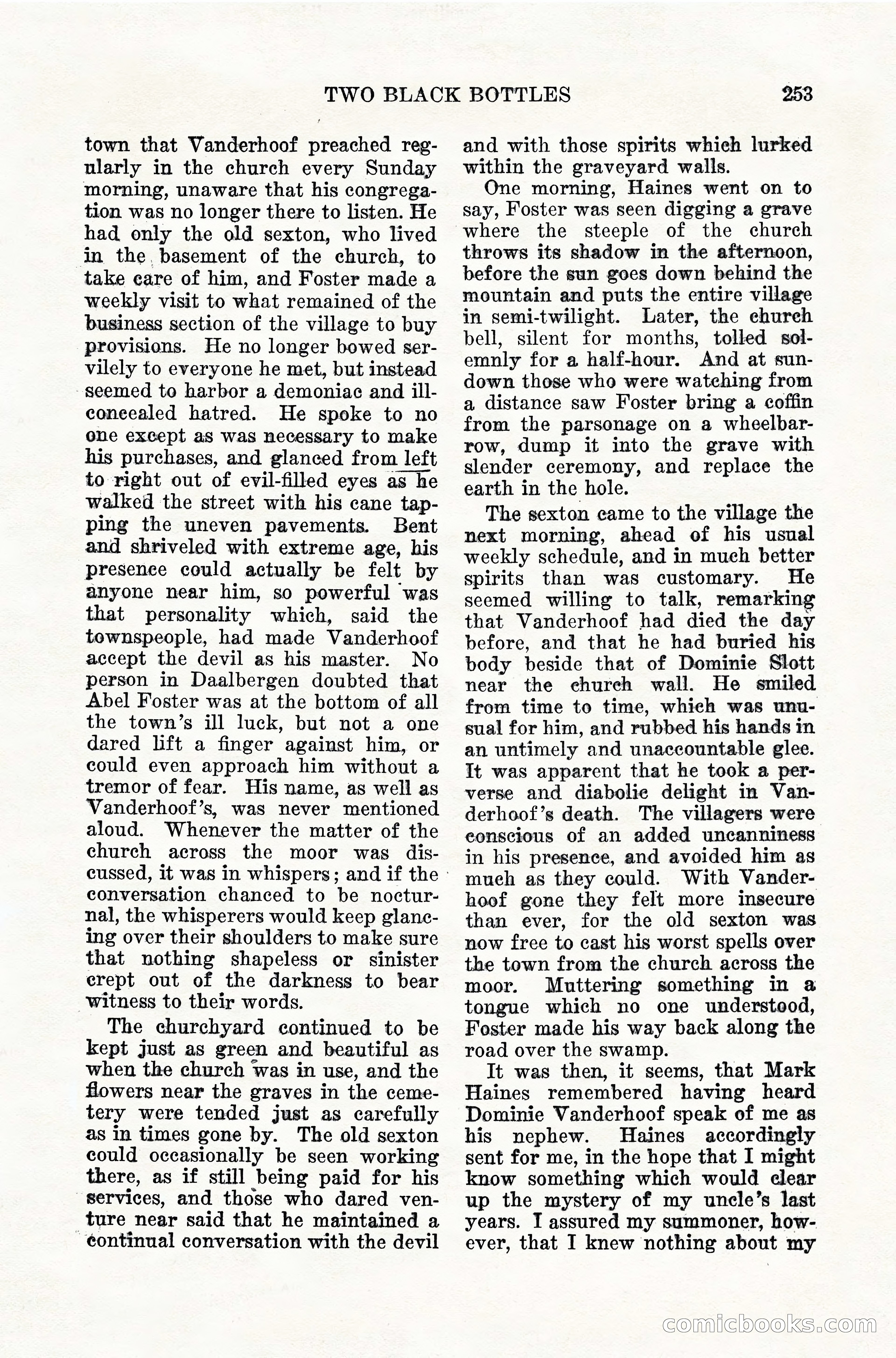 Weird Tales, Vol. 10, No. 2 — page 111 of 148