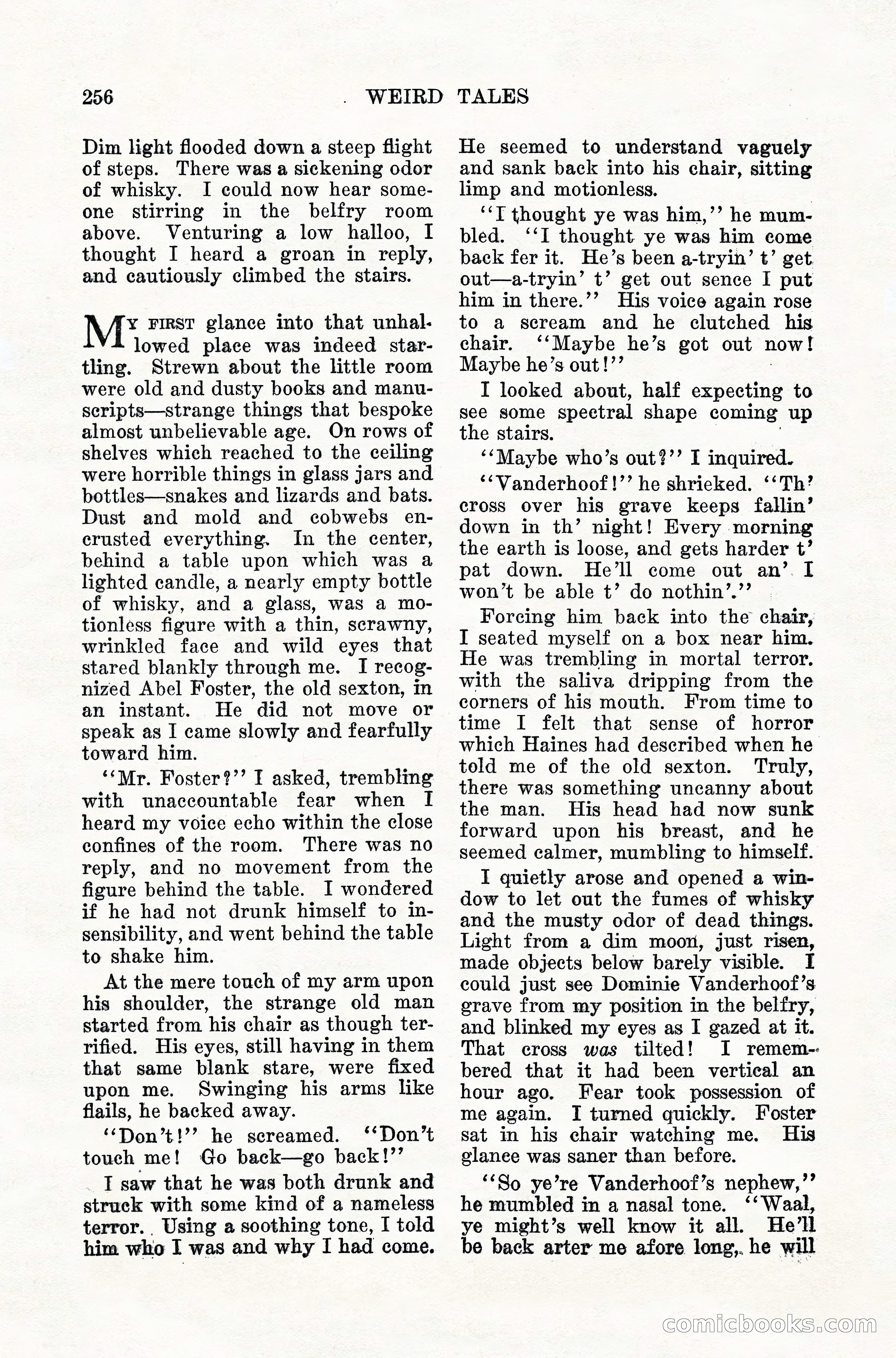 Weird Tales, Vol. 10, No. 2 — page 114 of 148