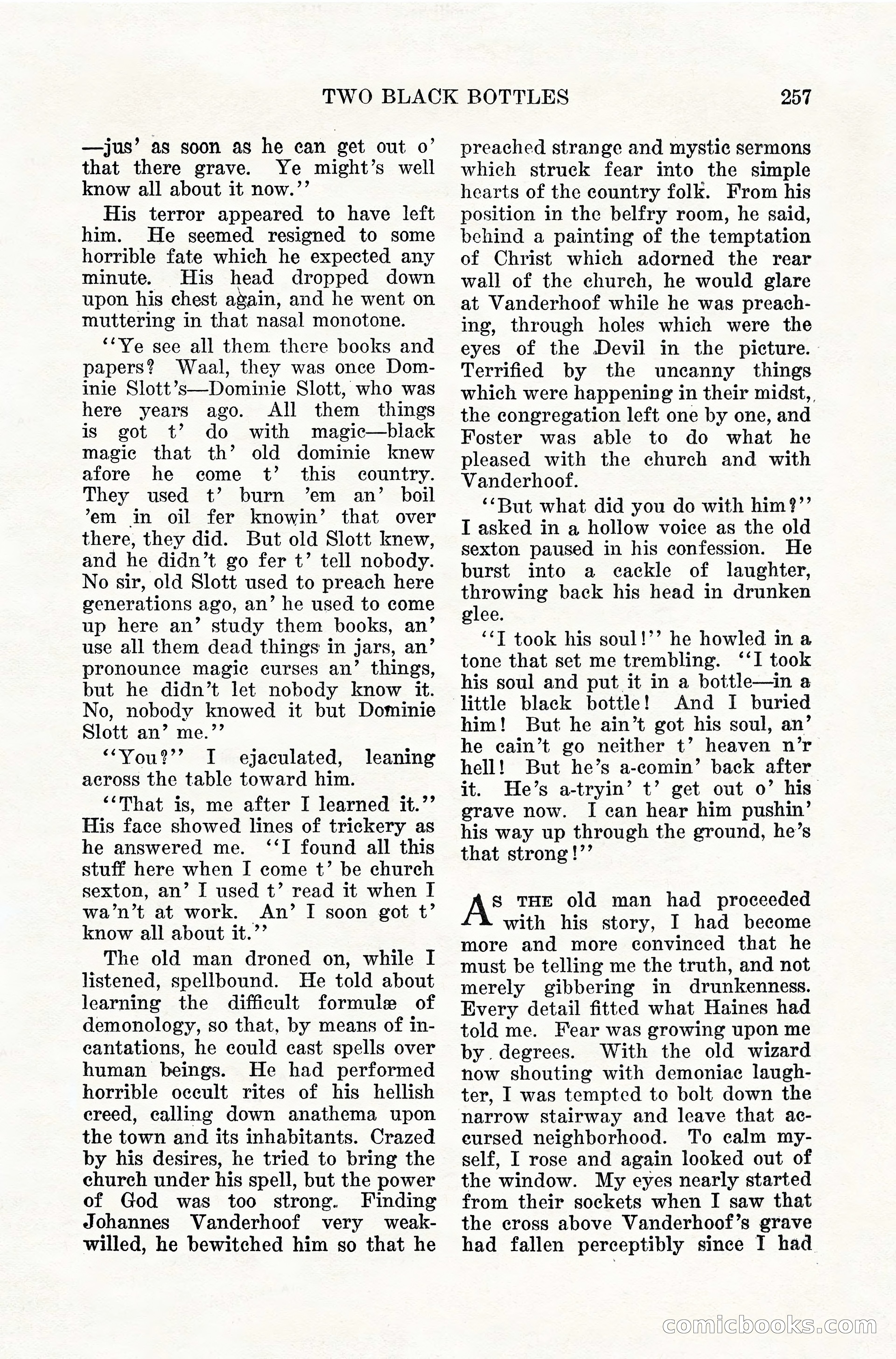 Weird Tales, Vol. 10, No. 2 — page 115 of 148