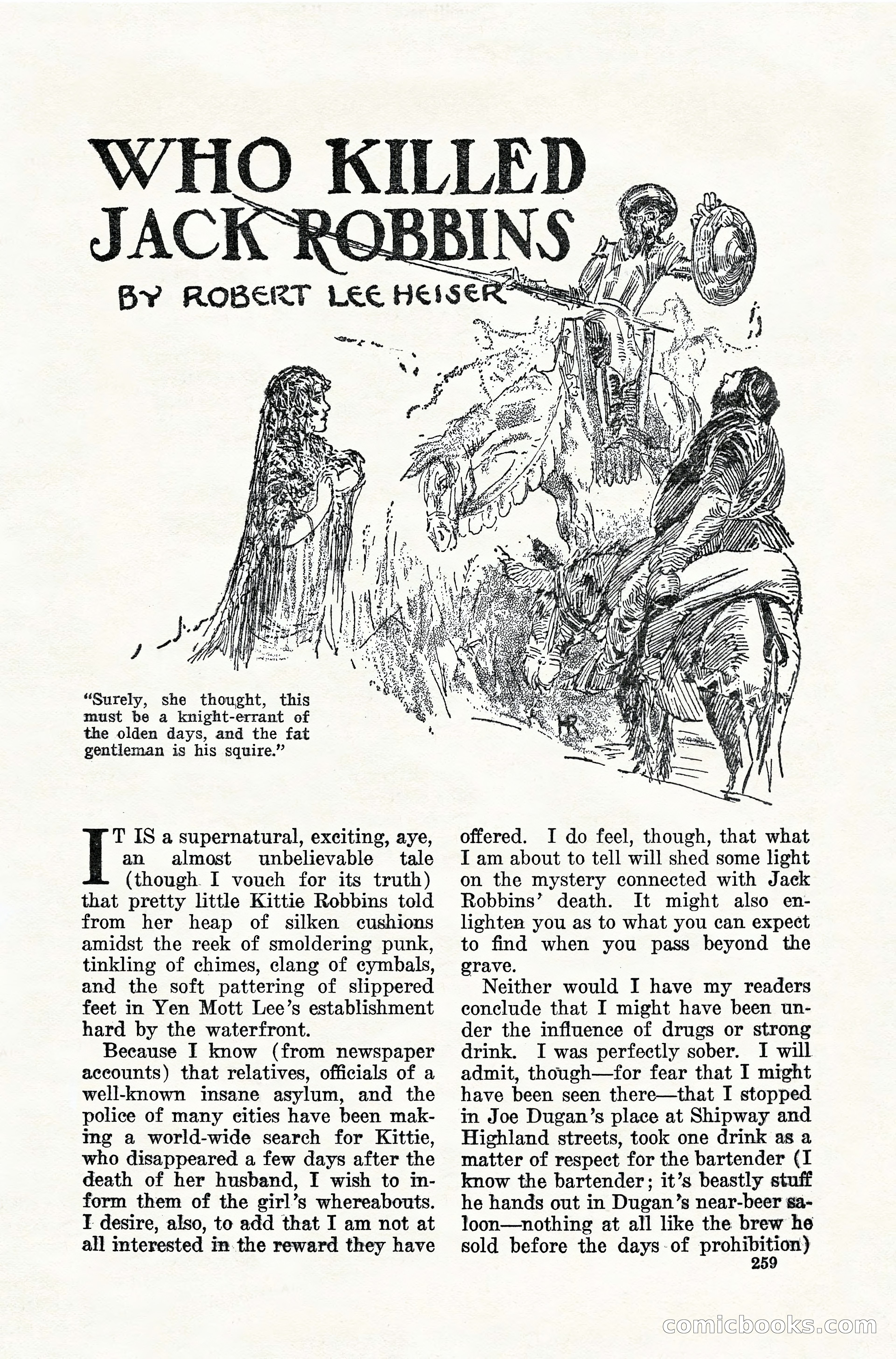Weird Tales, Vol. 10, No. 2 — page 117 of 148