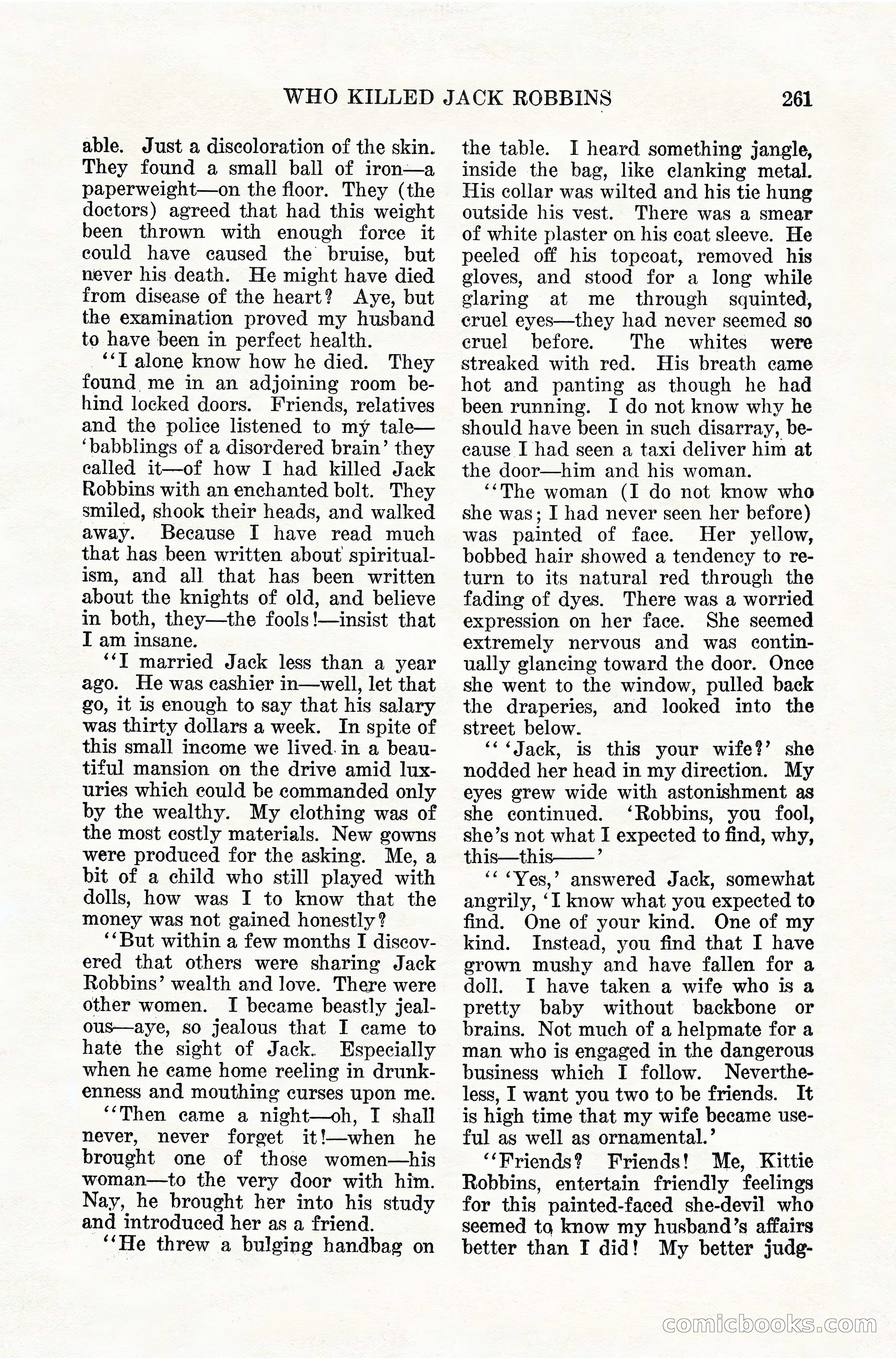 Weird Tales, Vol. 10, No. 2 — page 119 of 148