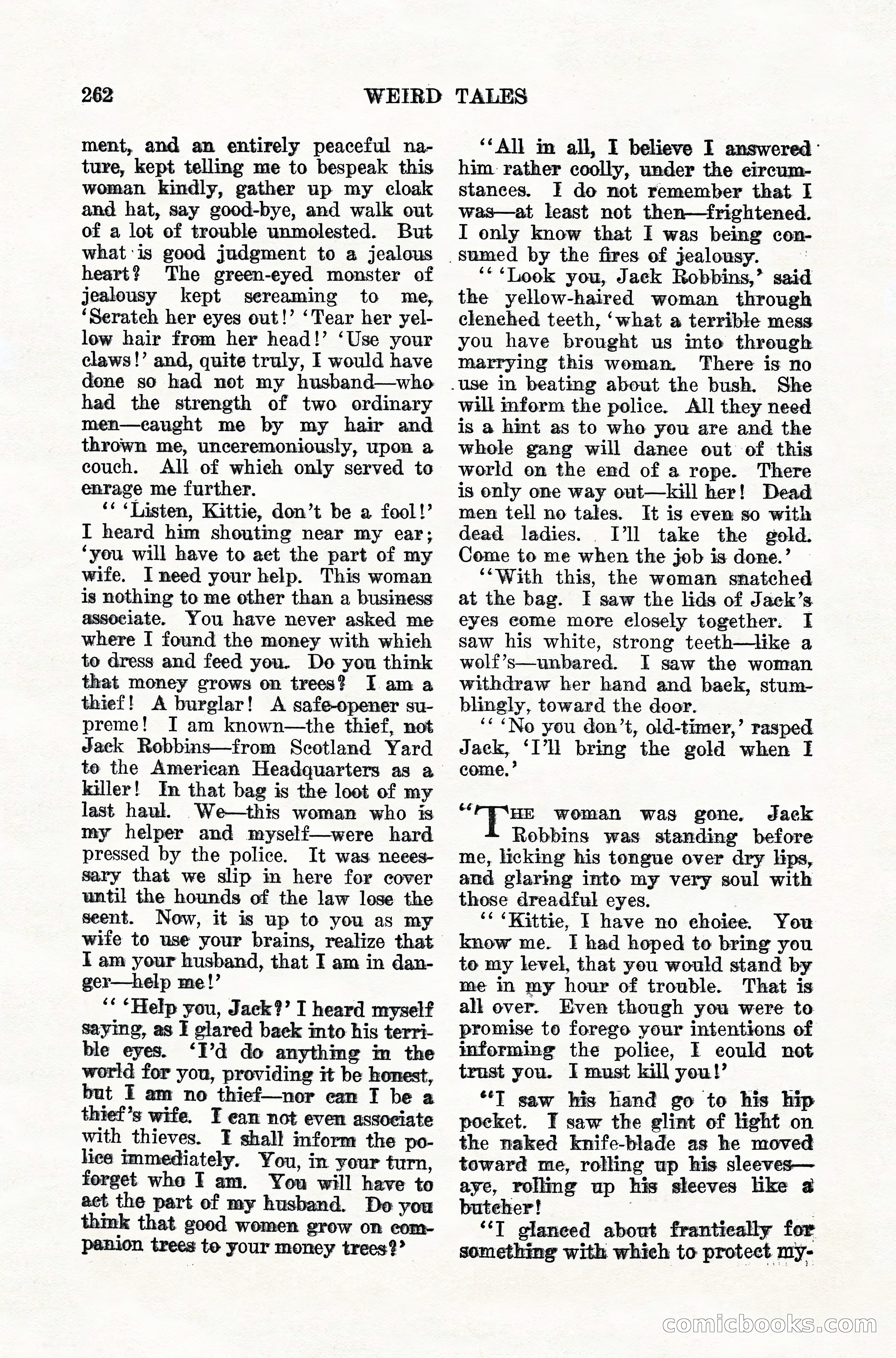 Weird Tales, Vol. 10, No. 2 — page 120 of 148