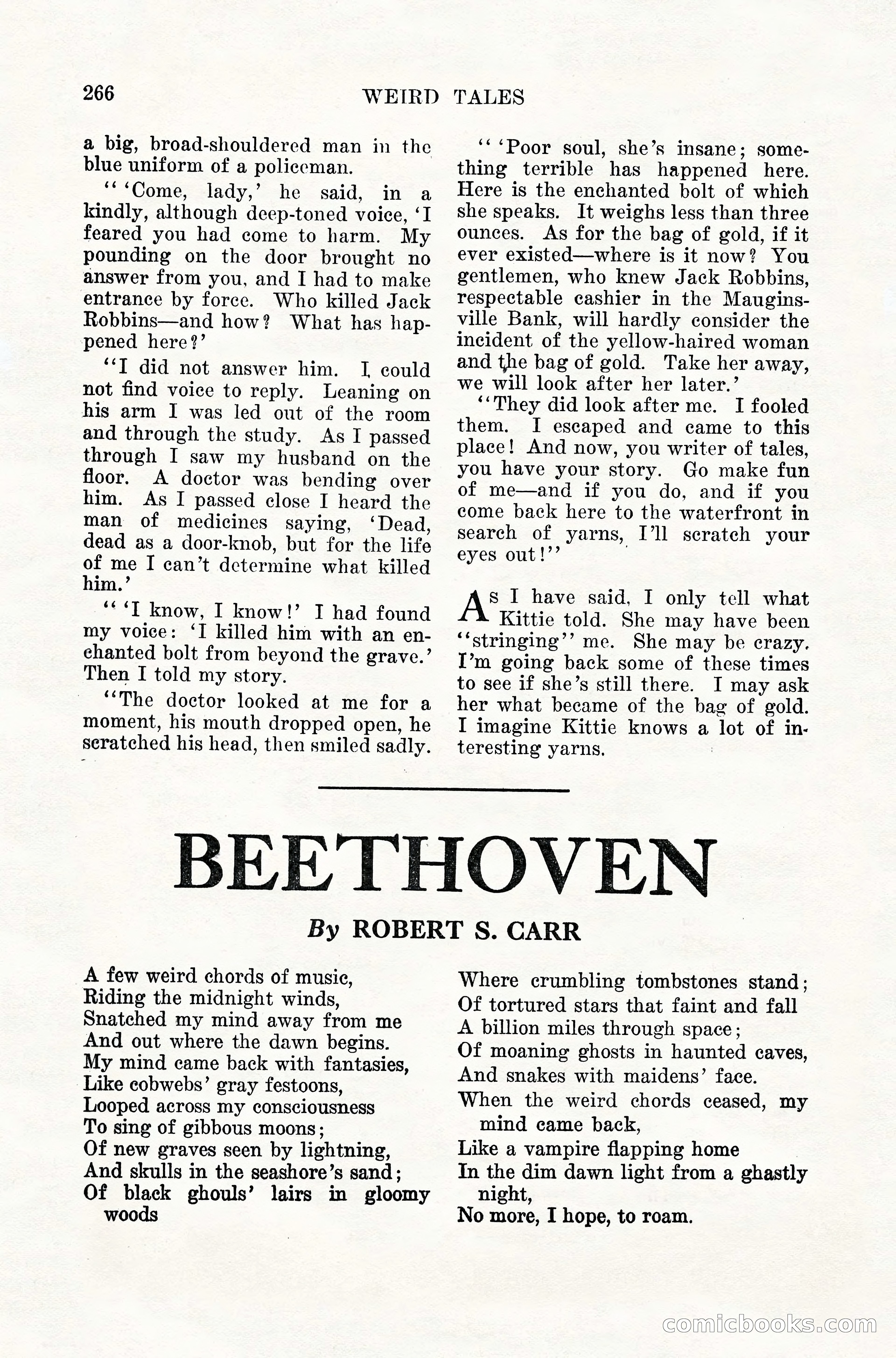 Weird Tales, Vol. 10, No. 2 — page 124 of 148
