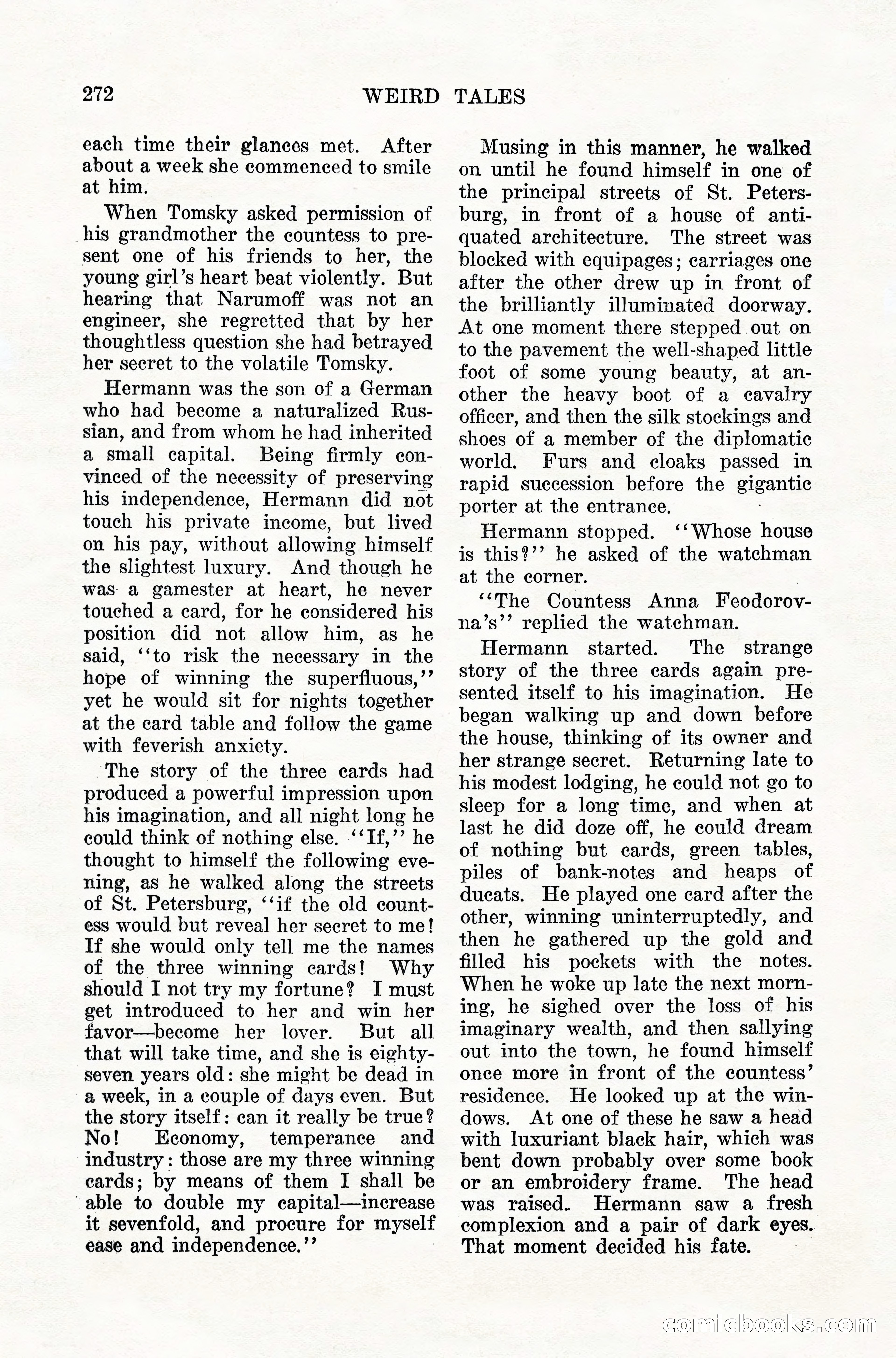 Weird Tales, Vol. 10, No. 2 — page 130 of 148